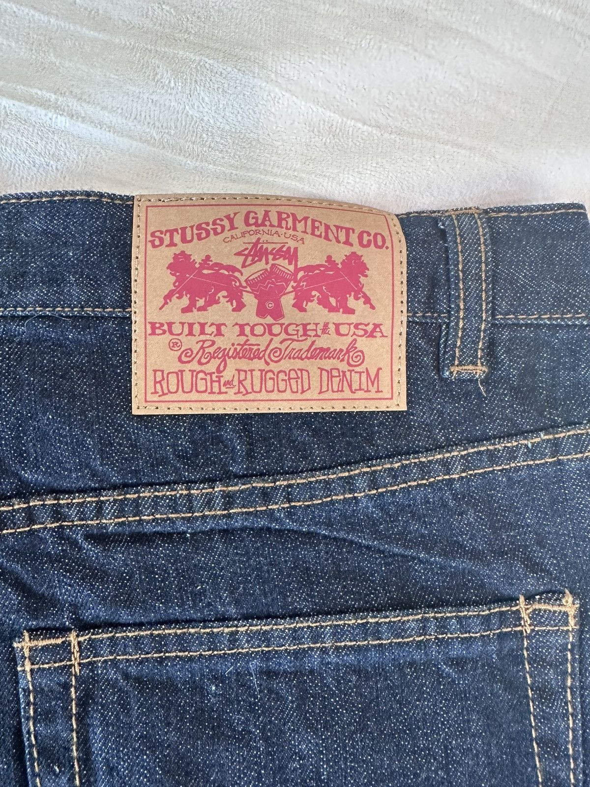 Stussy Stussy Garment Co. Rough & Rugged Denim Size US 32 / EU 48 - 2 Thumbnail