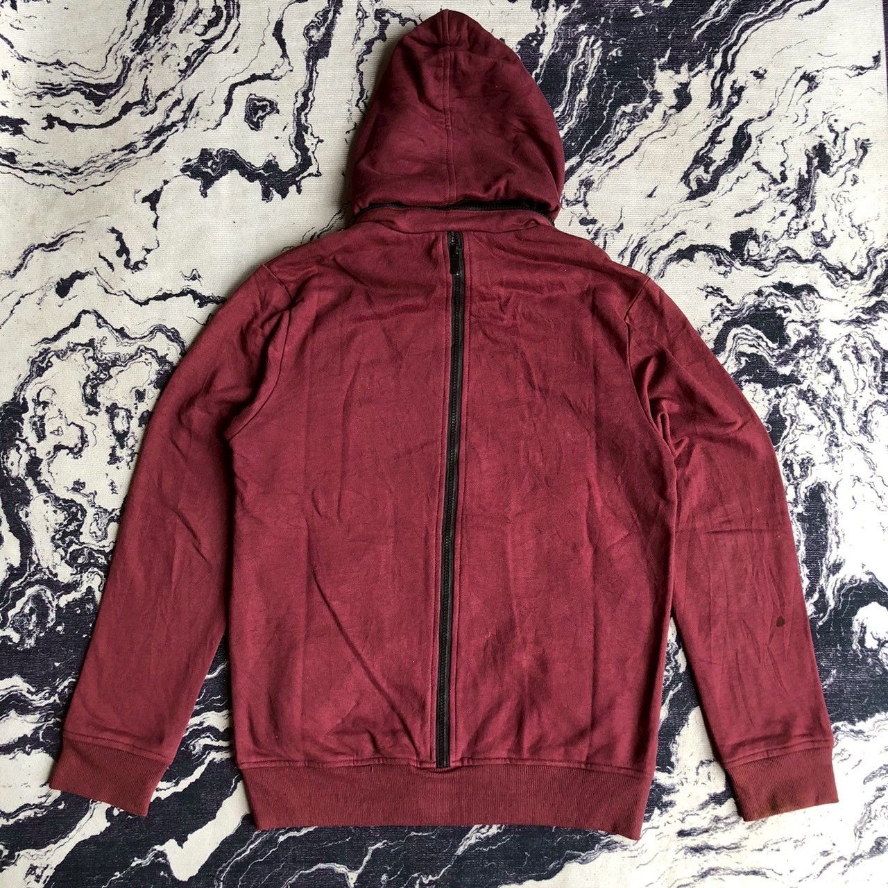 G-Star Vintage Y2K G-Star Raw Full Zip Hoodie Burgundy Size US XL / EU 56 / 4 - 4 Thumbnail