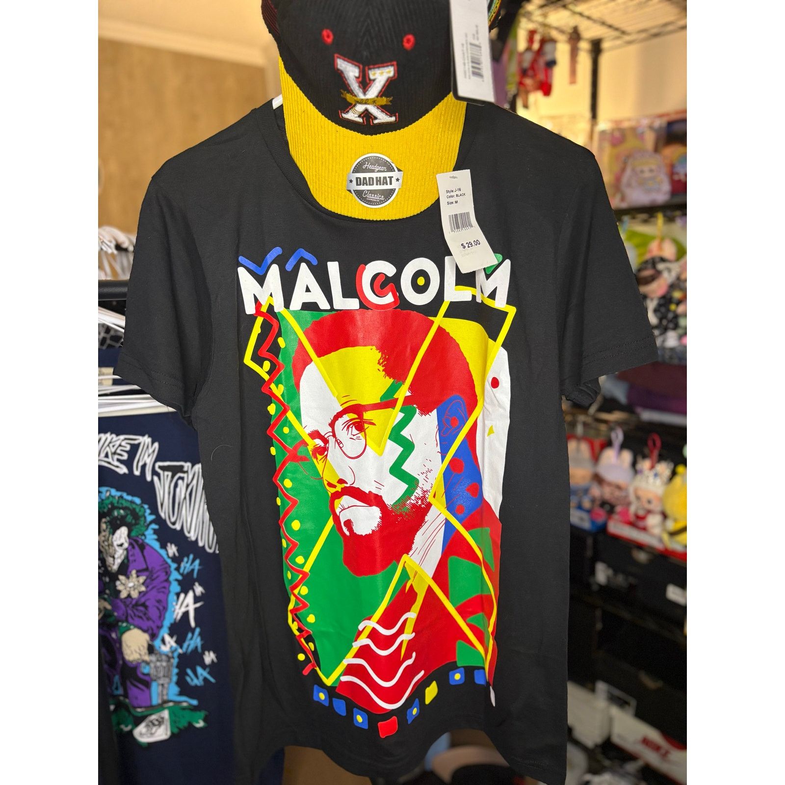 Reason NWT Sz. M Malcom X Shirt & Matching Hat Size US M / EU 48-50 / 2 - 1 Thumbnail