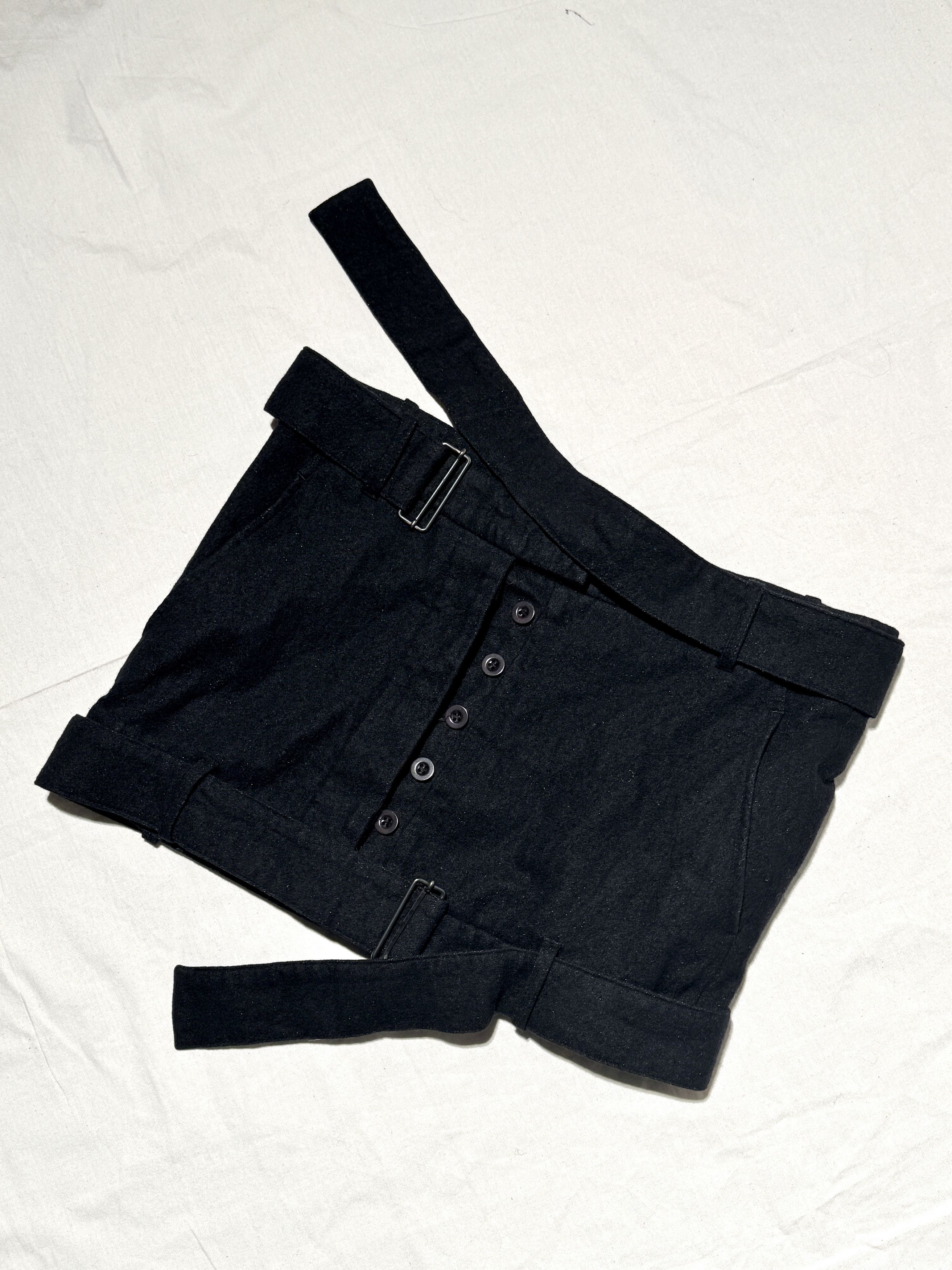 Ann Demeulemeester Double belted miniskirt Size 25" / US 0 / IT 36 - 1 Thumbnail