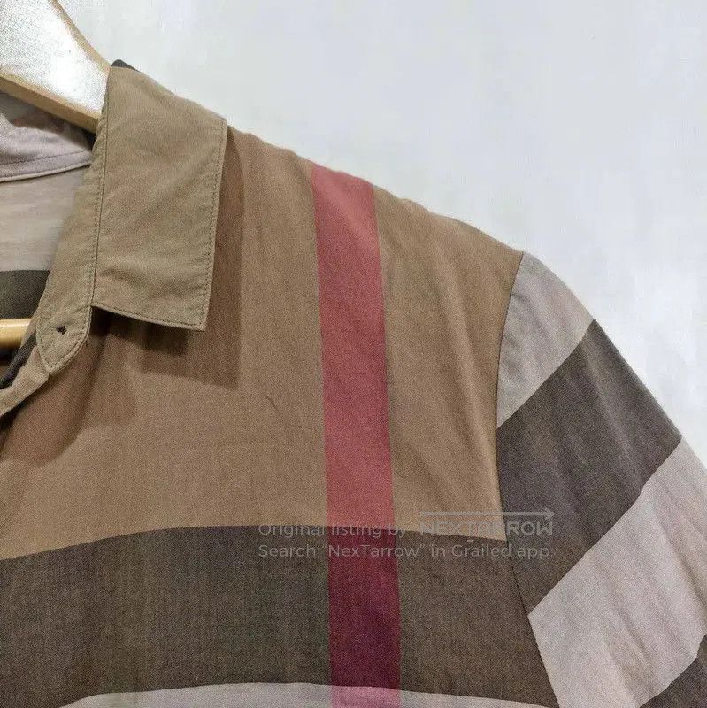 Burberry Burberry Men's Khaki Long Sleeve Shirt. Size US M / EU 48-50 / 2 - 5 Thumbnail