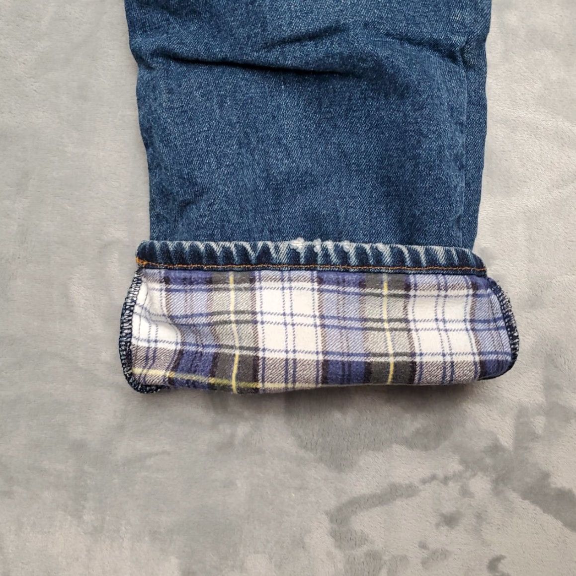 Dickies VTG Dickies Jeans Mens 34x30 Blue Faded Whiskered Denim Lined Workwear 5-Pocket Solid Cotton Jeans Mens Blue Vintage Workwear Mens Jeans Size US 34 / EU 50 - 6 Thumbnail