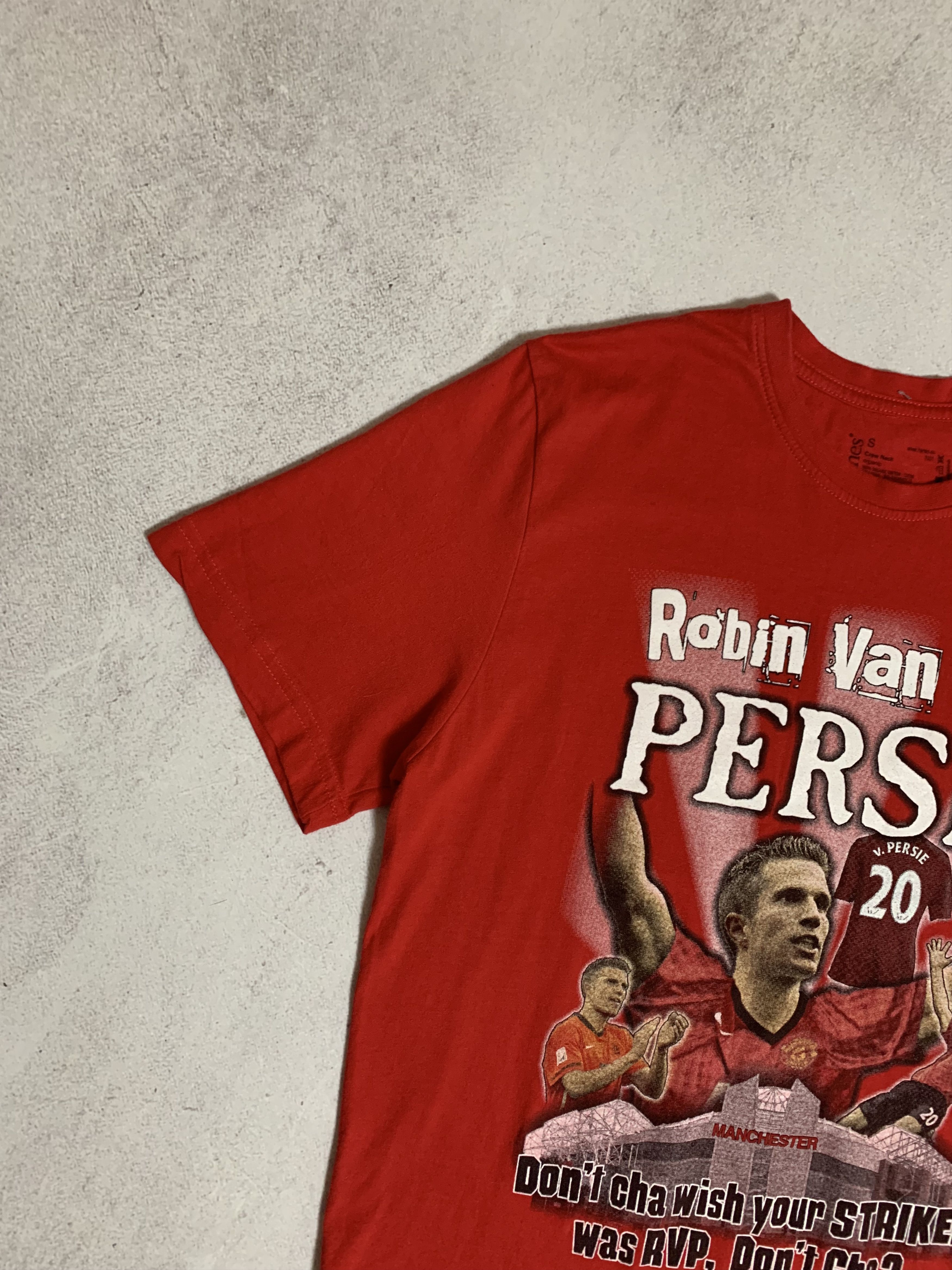Vintage Vintage Van Persie T Shirt Tee Manchester United 90s Y2K Size US S / EU 44-46 / 1 - 3 Thumbnail
