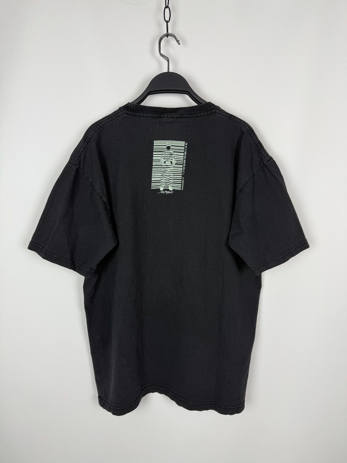 Vintage Y2K Vintage Unfledged Banksy Barcode Prisoner Graphic Tee Size US XL / EU 56 / 4 - 4 Thumbnail