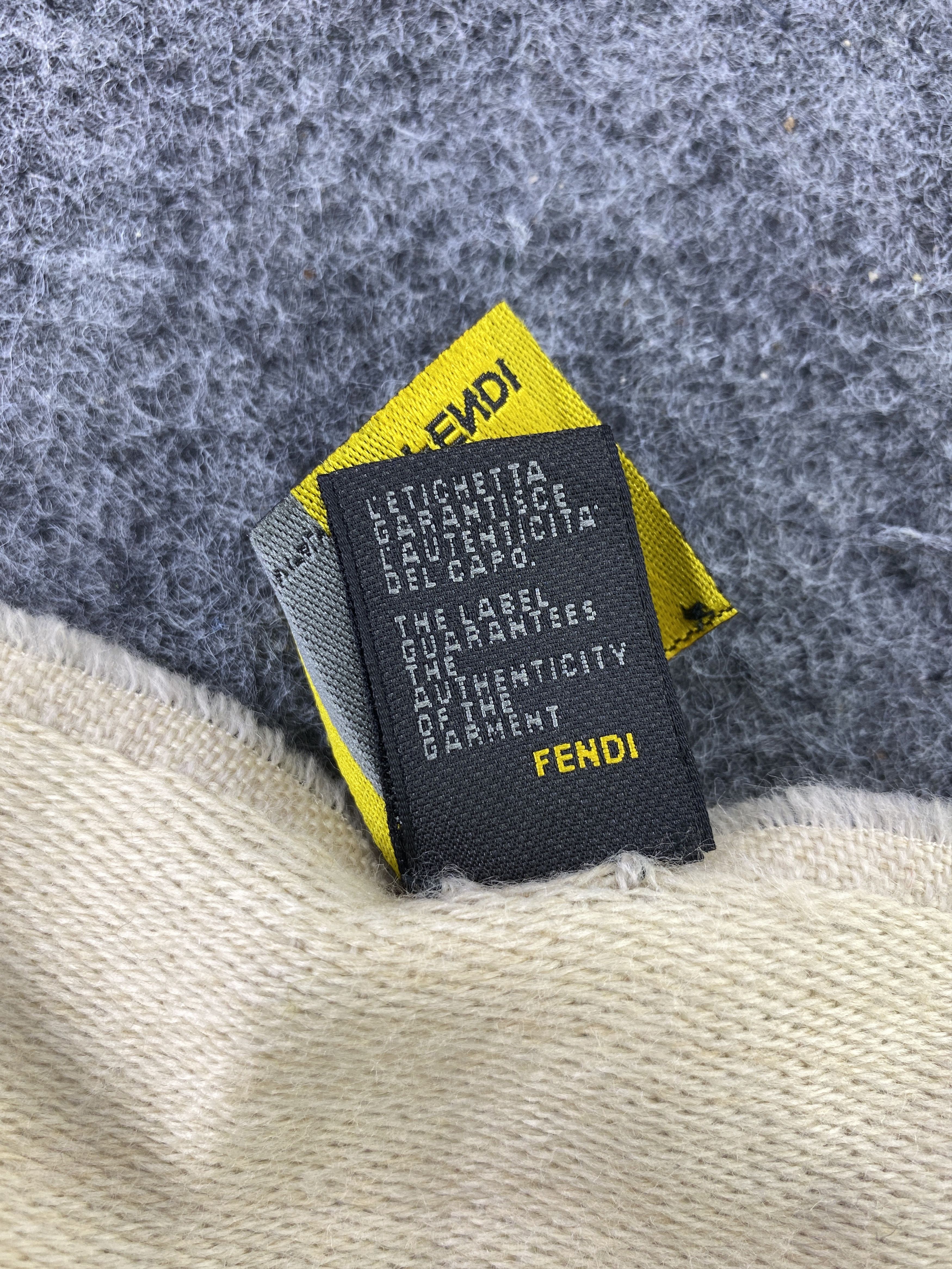 Fendi Vintage Fendi Scarf/Muffler/Neckwear-T469 Size ONE SIZE - 6 Thumbnail