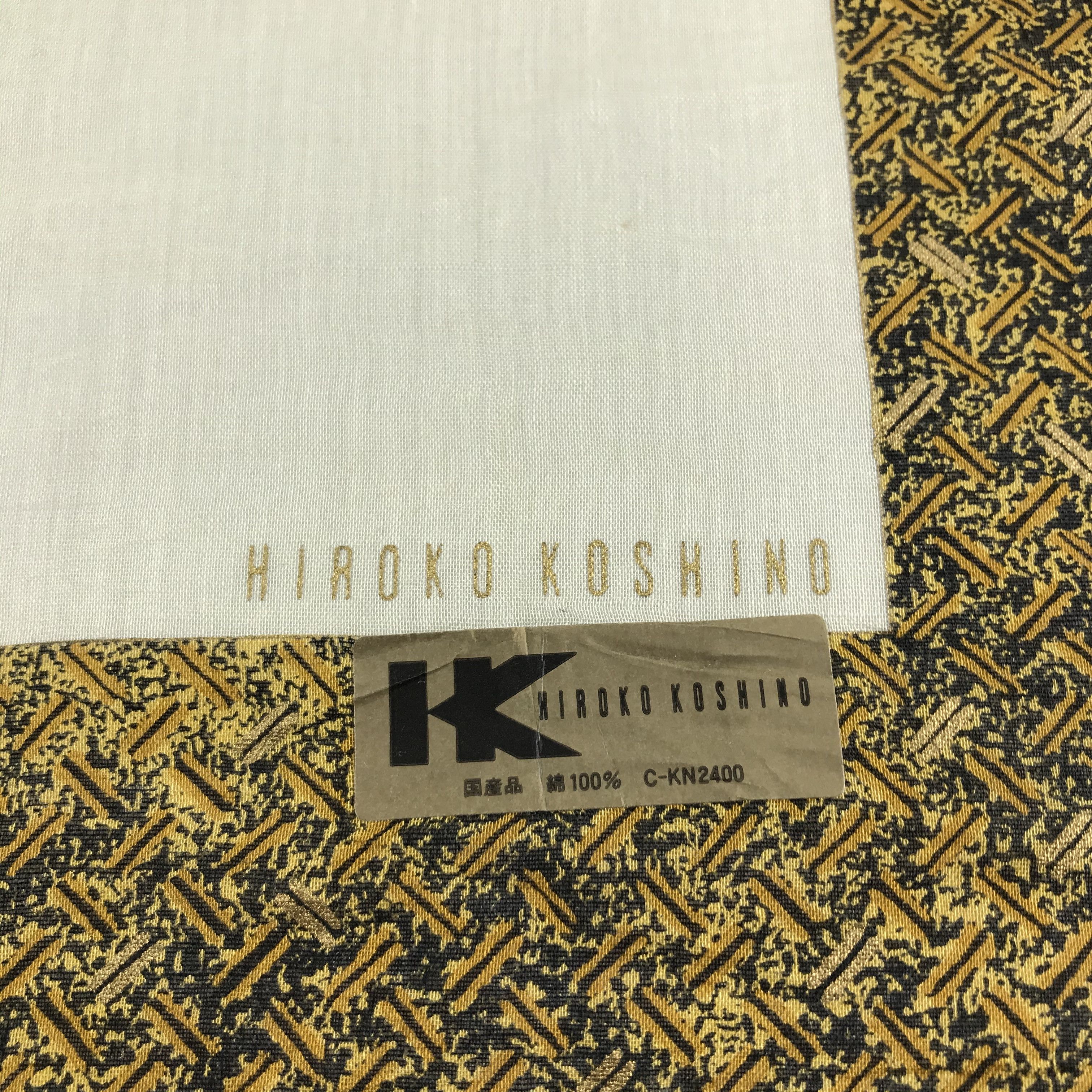 Hiroko Koshino Homme Hiroko Koshino Handkerchief Bandana Neckerchief H661 Size ONE SIZE - 3 Thumbnail