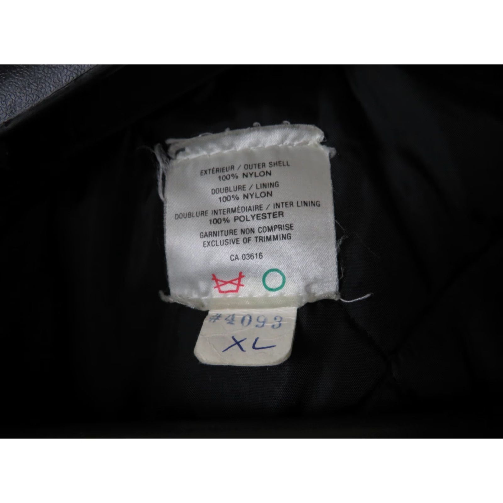 Harley Davidson VINTAGE Harley-Davidson Jacket Motorcycle Mens XL Black Nylon Belted Zip Size US XL / EU 56 / 4 - 5 Thumbnail