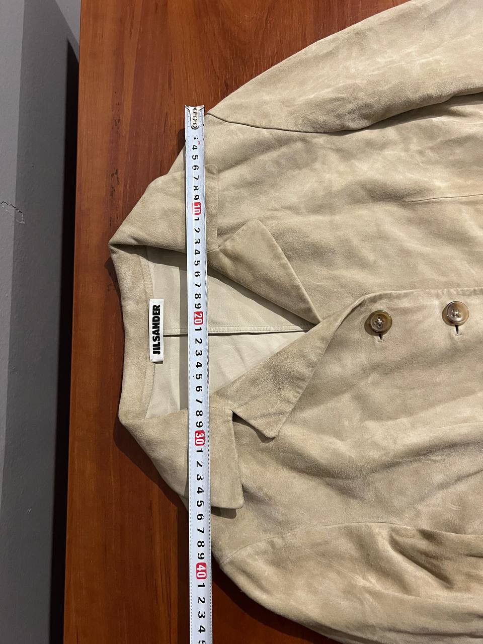 Jil Sander JIL SANDER RARE VINTAGE ARCHIVAL LEATHER BUTTON BLAZERJACKET Size XS / US 0-2 / IT 36-38 - 23 Thumbnail