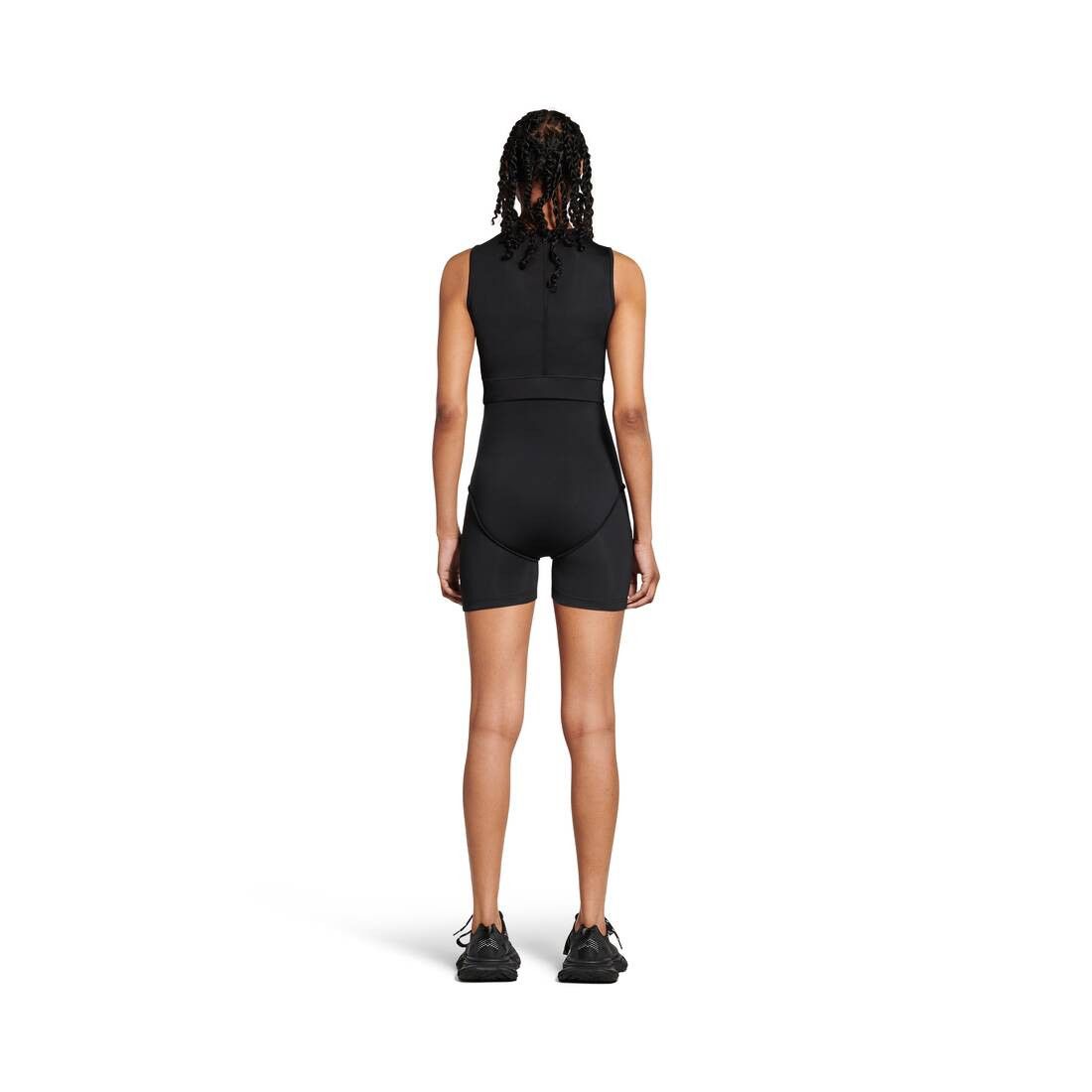 Balenciaga × Under Armour oc11z1125 Under Armour® Layered Cycling Bodysuit in Black Size XL / US 12-14 / IT 48-50 - 4 Thumbnail