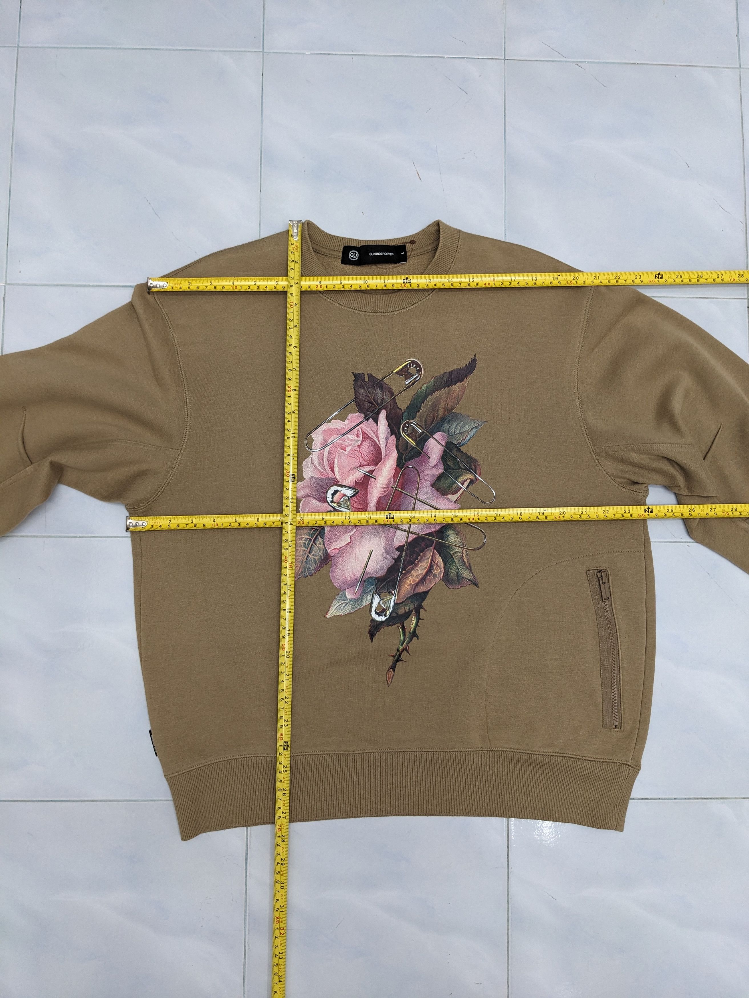 GU × Undercover Japanese Brand Undercover X Gu Streetwear Sweatshirt Size US L / EU 52-54 / 3 - 9 Thumbnail