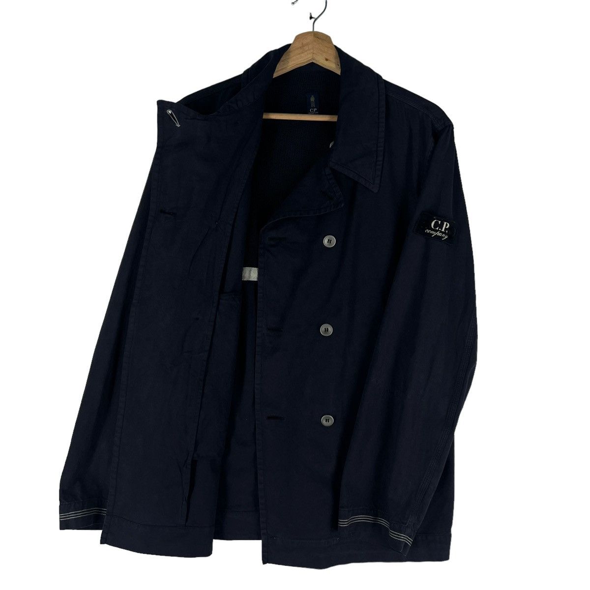 C.P. Company 🔥VINTAGE CP COMPANY MADE IN ITALY CHORE JACKET WITH PATCHES Size US M / EU 48-50 / 2 - 9 Thumbnail
