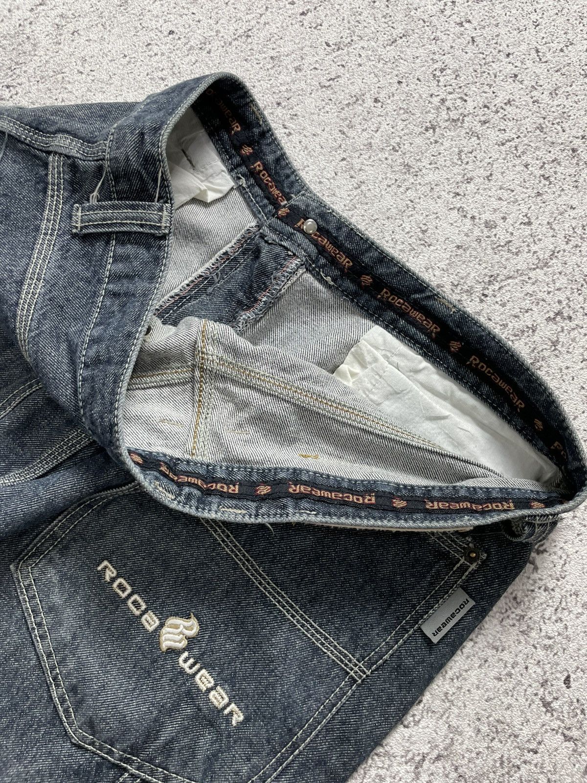 JNCO 2000s Rocawear - Hiphop y2k Baggy Jeans Tupac Size US 33 - 5 Thumbnail
