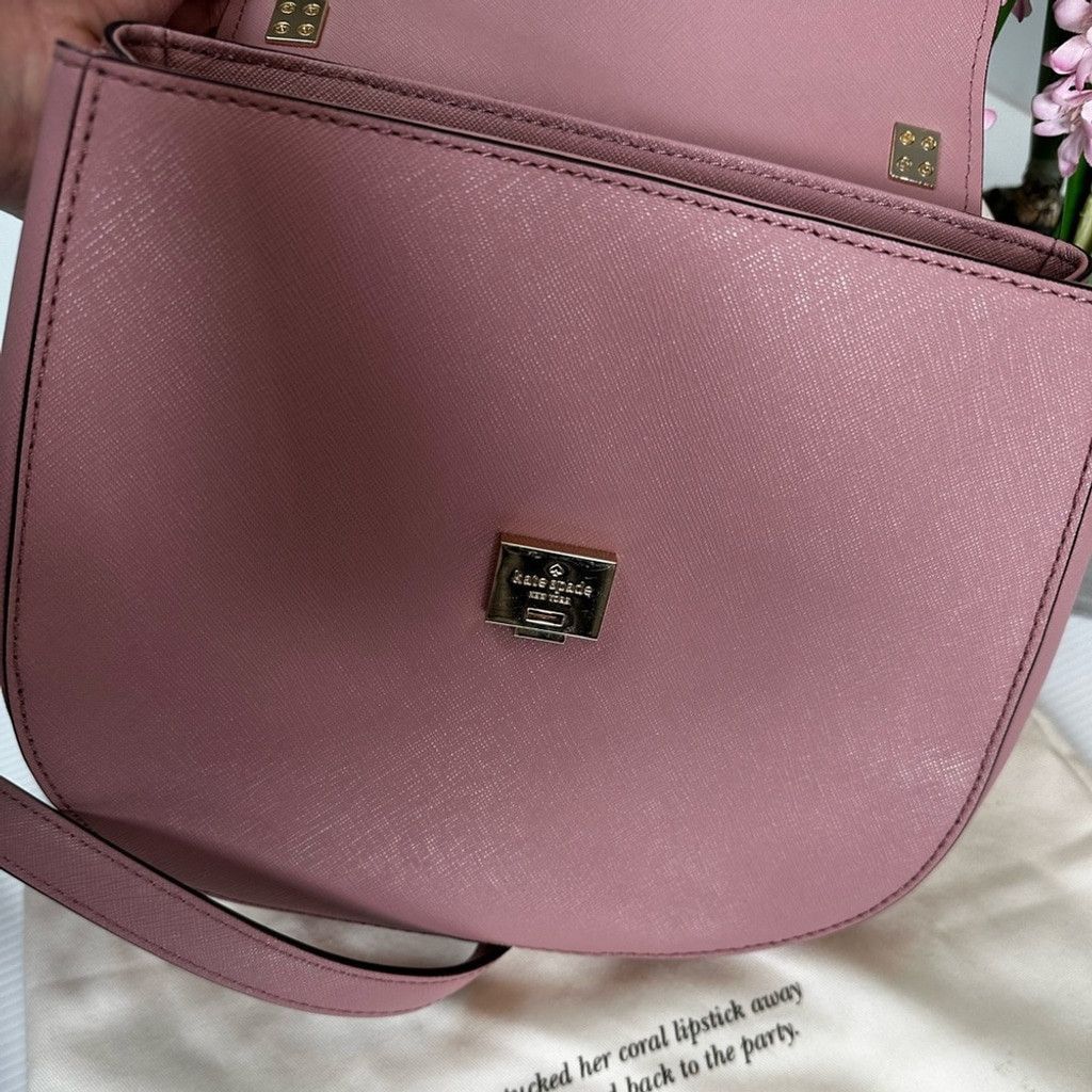 Kate Spade Kate Spade New York pink purse Brand New Size ONE SIZE - 7 Thumbnail