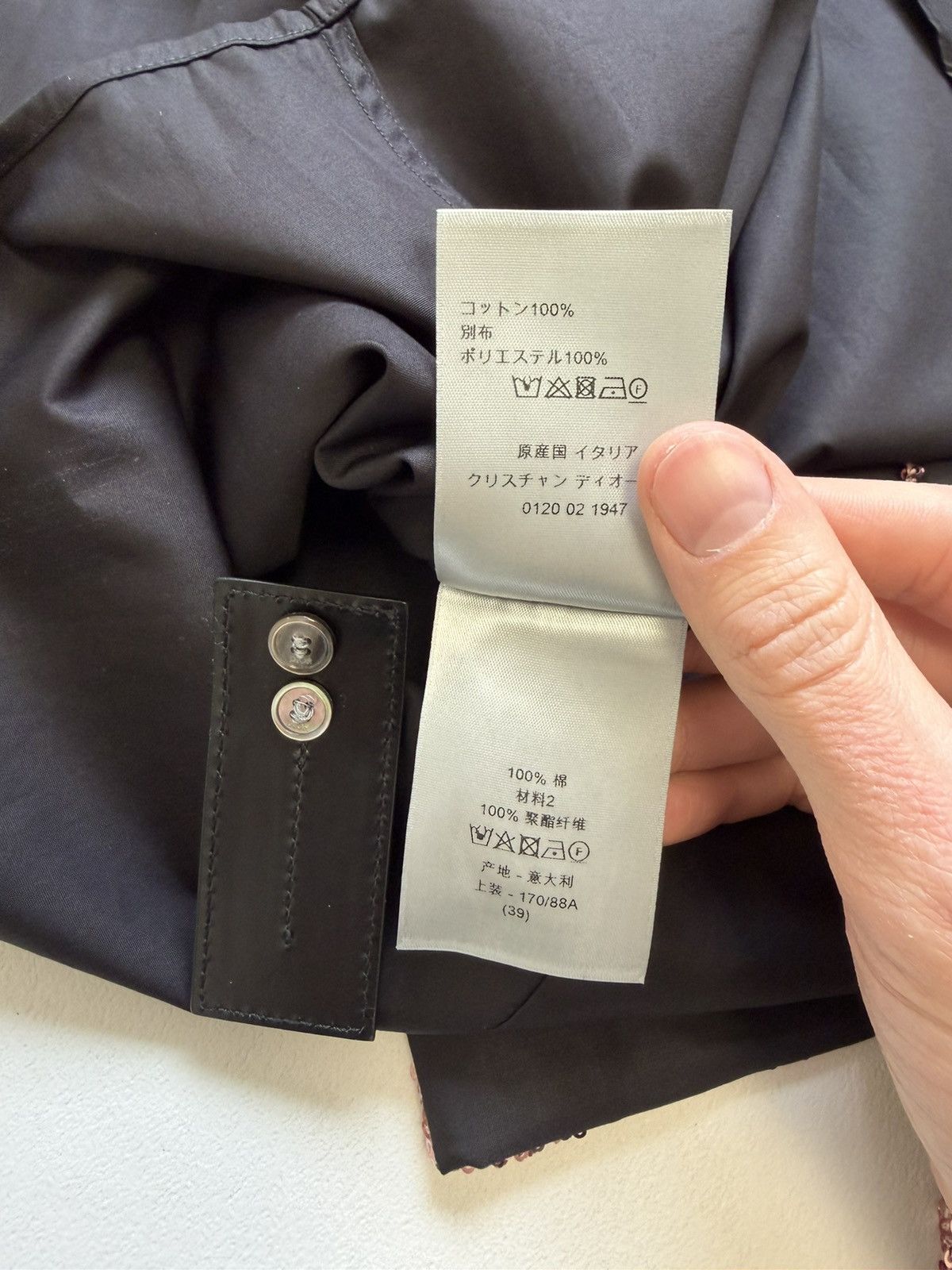 Dior A/W 22 Black Shirt With Pink Sequins Size US M / EU 48-50 / 2 - 12 Thumbnail