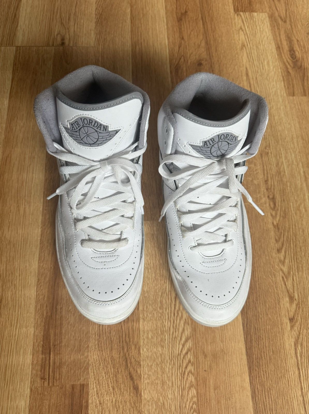 Jordan Brand × Vintage White jordan 2 high Size US 9.5 / EU 42-43 - 1 Thumbnail