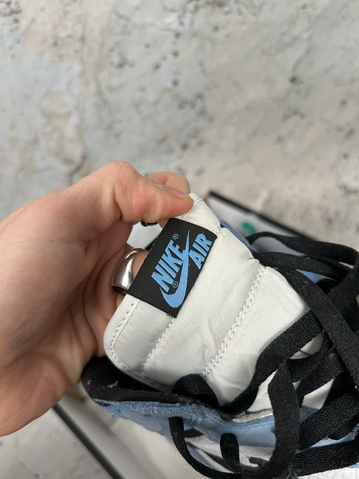 Jordan Brand Jordan 1 Nike Air University Blue Streetwear Sneaker Rare Size US 8.5 / EU 41-42 - 14 Thumbnail