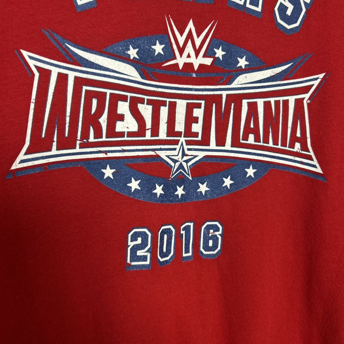 WWE Womens Wwe Wrestling Mania Texas 32 Big logo tee Size XL / US 12-14 / IT 48-50 - 4 Thumbnail