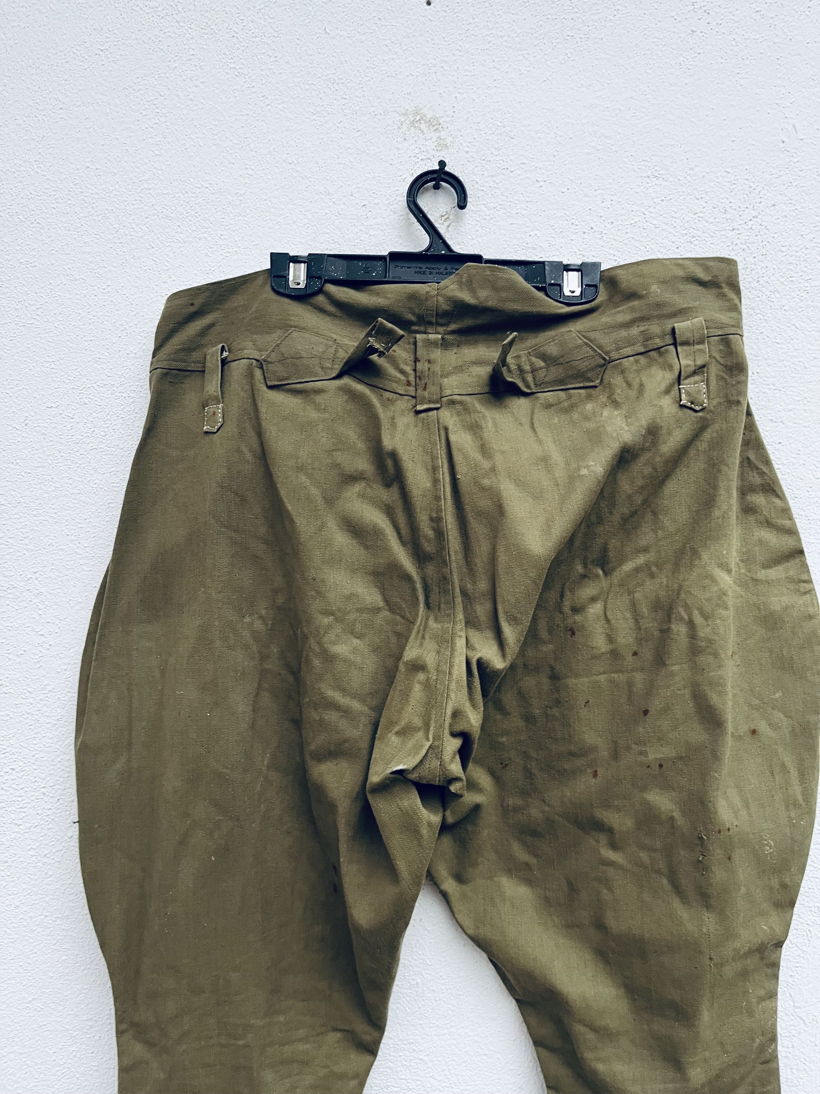 Japanese Brand × Vintage Vintage 40s Japan Army Military Japanese Designer Fashion Size US 32 / EU 48 - 9 Thumbnail