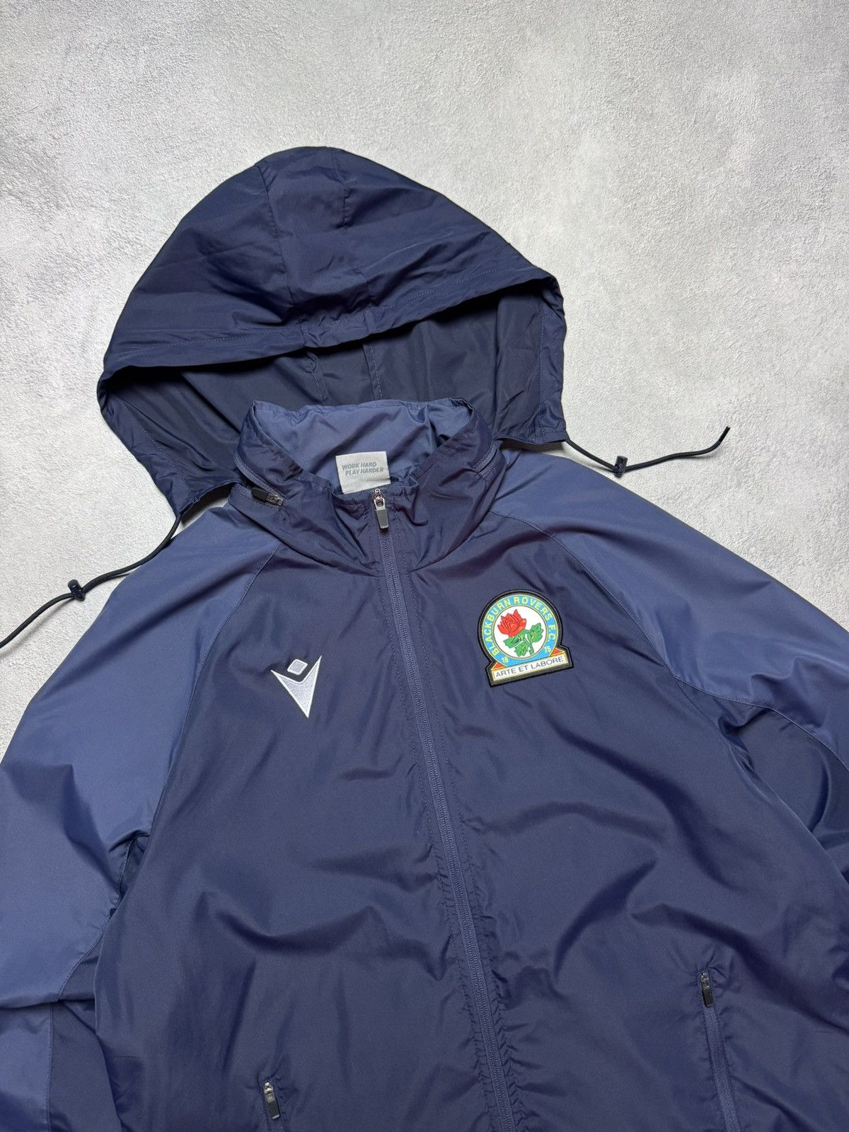 Macron Blackburn Rovers 2022/23 Football Soccer Track Jacket Macron Size US M / EU 48-50 / 2 - 3 Thumbnail