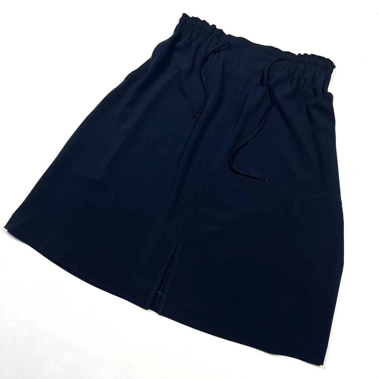 Akris × Vintage Akris Punto Vintage Luxury Midi Skirts Blue Size 28" / US 6 / IT 42 - 3 Thumbnail