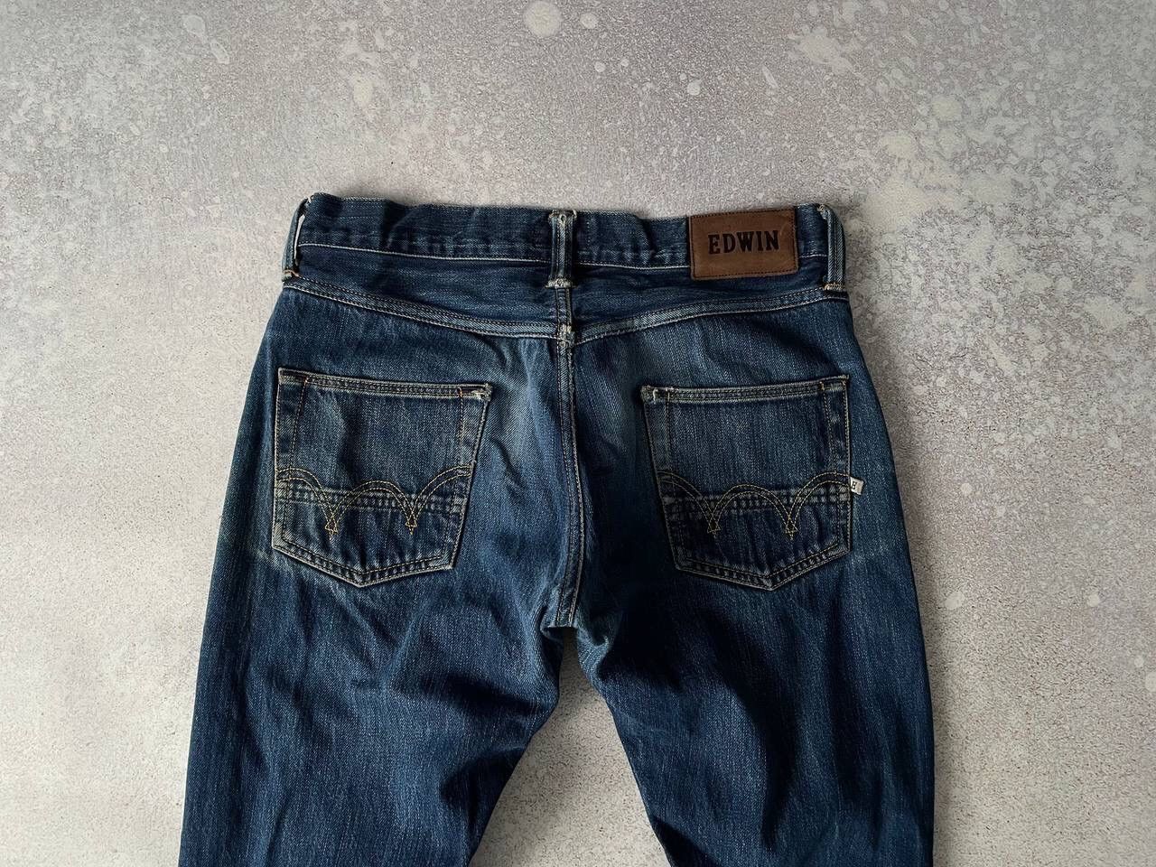 Edwin × Japanese Brand × Vintage Vintage Edwin Japanese Tokyo Blue Denim Pants Y2K Rare Item Size US 30 / EU 46 - 2 Thumbnail
