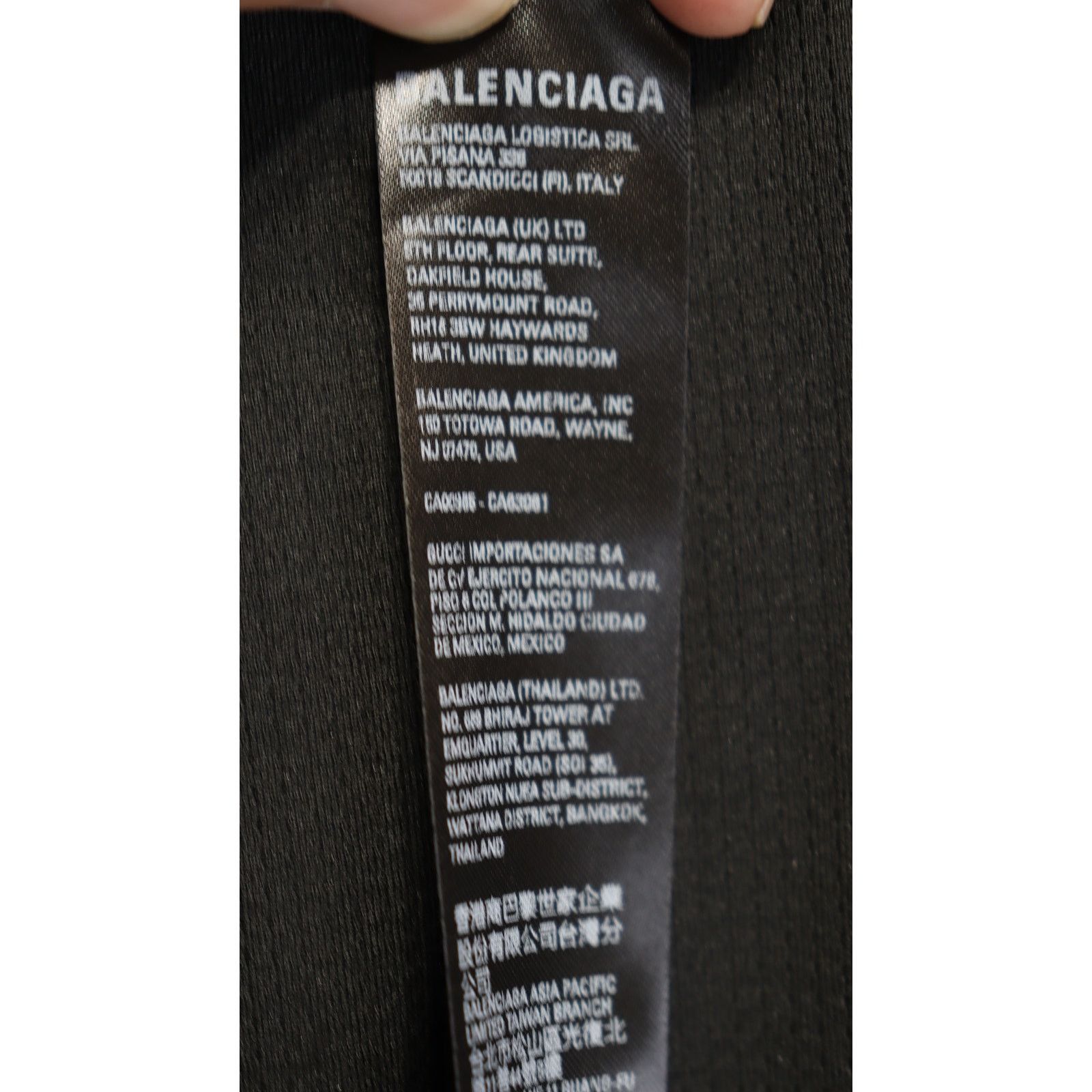 Balenciaga o1rshd1 Top L/S Bike Jersey in Black Size US S / EU 44-46 / 1 - 11 Thumbnail