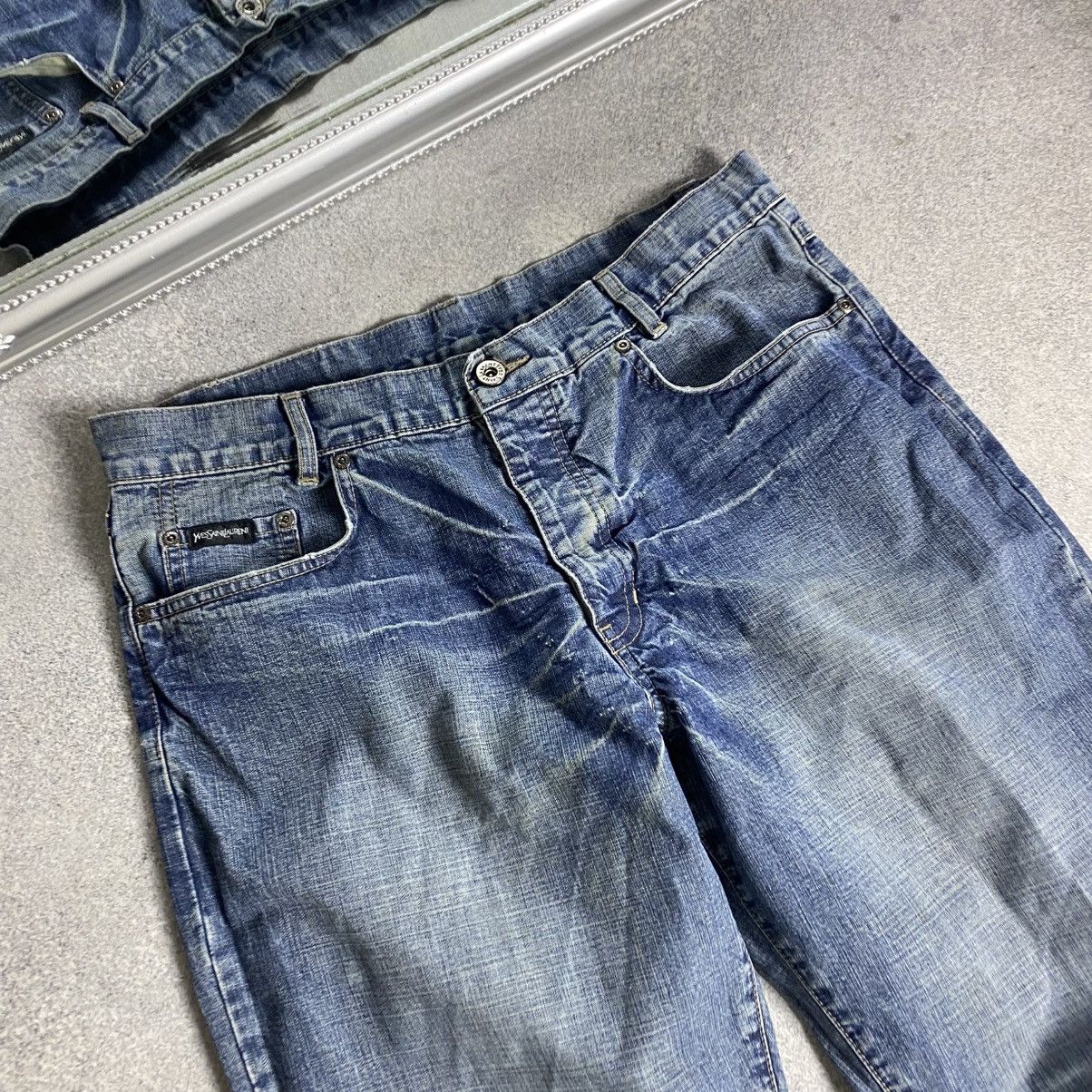 Yves Saint Laurent YSL Jeans Denim Pants & YSL Size US 34 / EU 50 - 7 Thumbnail