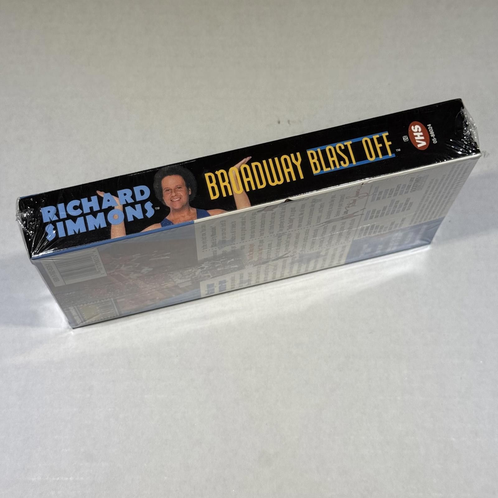 Designer Vtg Richard Simmons Broadway Blast Off Workout VHS SEALED Size ONE SIZE - 6 Thumbnail