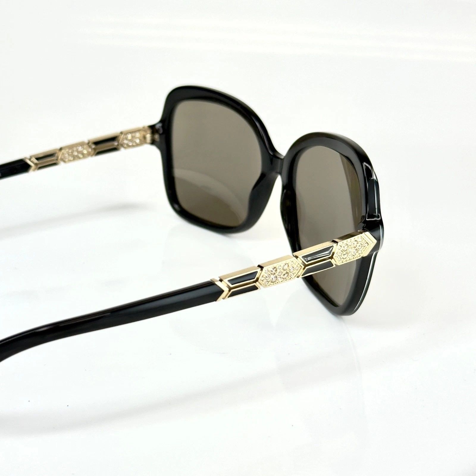 Bvlgari BULGARI 8181 Serpenti BV8181B Black Mirrored Sunglass Size ONE SIZE - 7 Thumbnail