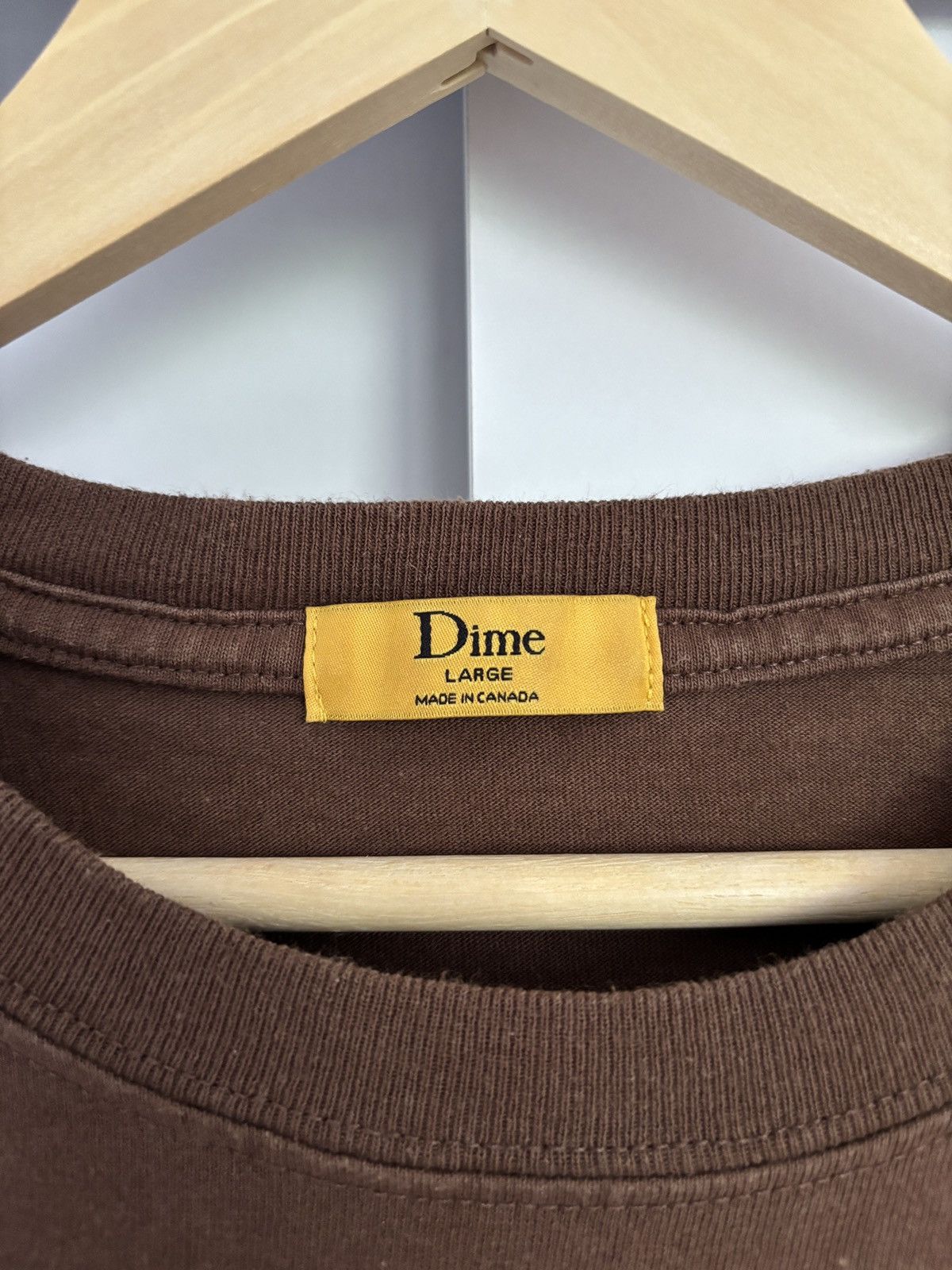 Dime Dime Heffer Tee Brown Size US L / EU 52-54 / 3 - 3 Thumbnail