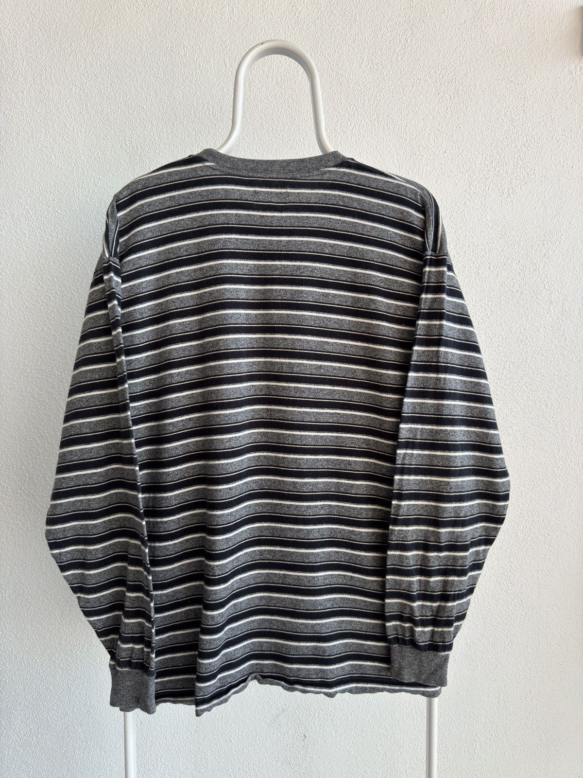 Takeo Kikuchi Takeo Kikuchi Striped Long Sleeve Shirt Size US M / EU 48-50 / 2 - 2 Thumbnail