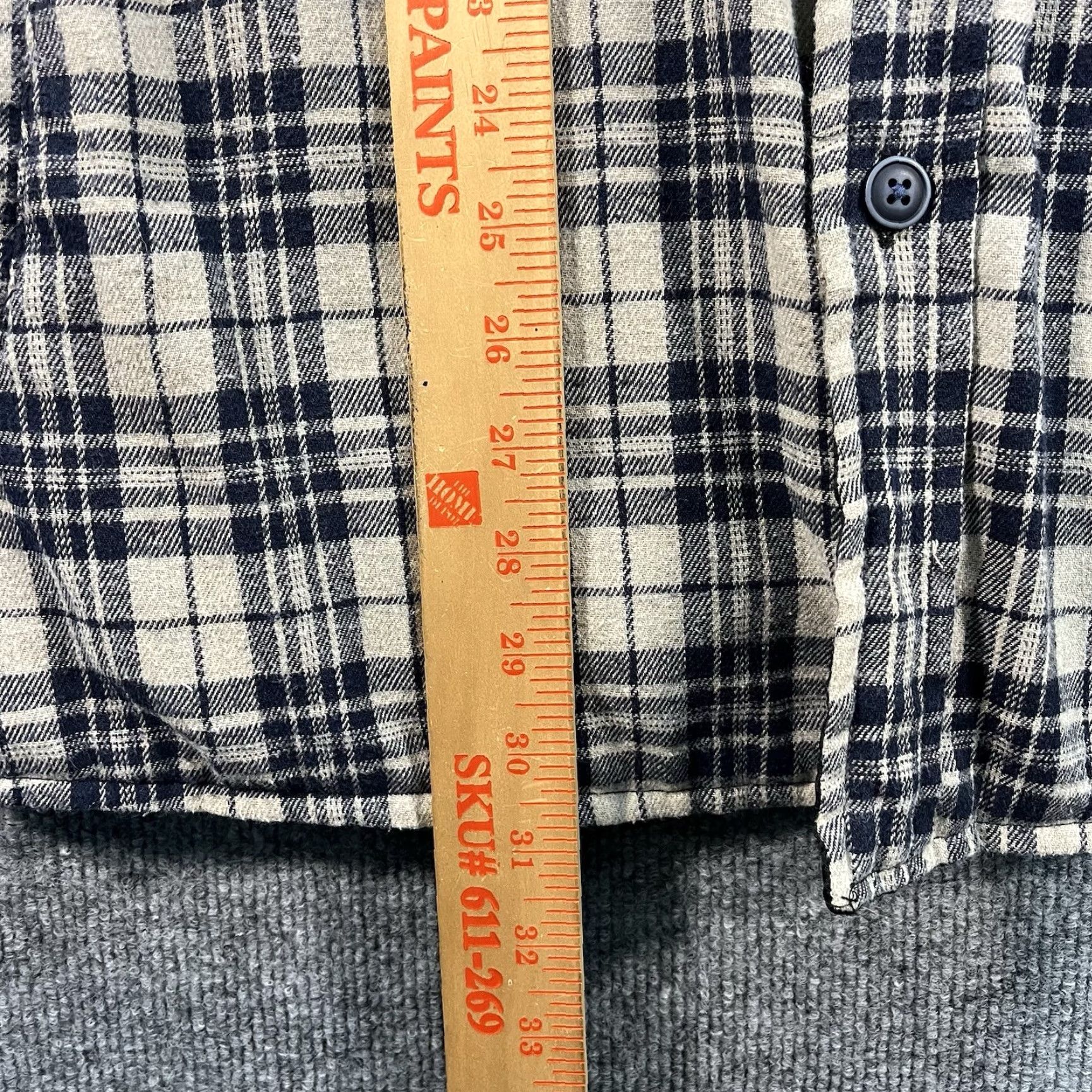 Katin Vtg Katin Kanvas Shacket Flannel Jacket Mens Large Surf Quilt Lined Plaid Size US L / EU 52-54 / 3 - 6 Thumbnail