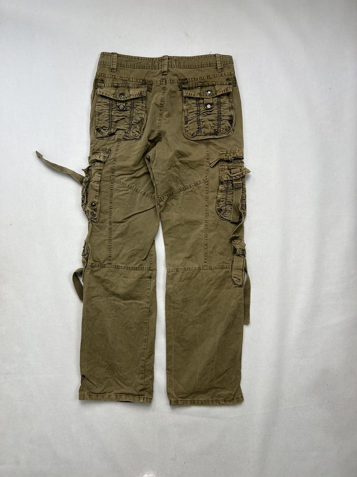 Vintage Cargo Pants Forex Multi Pocket Avant Gardę Vintage Size US 30 / EU 46 - 3 Thumbnail