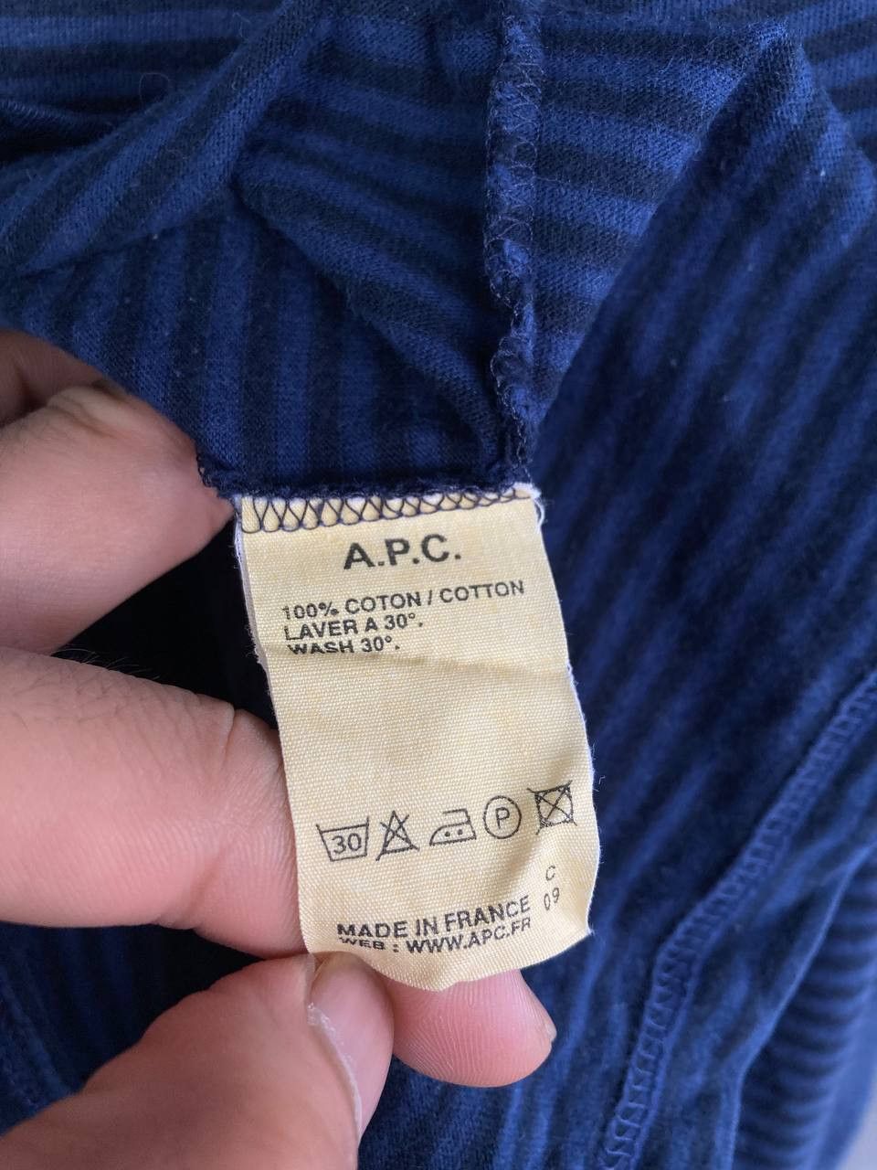 A.P.C. A.P.C. Striped Sweatshirt Size US S / EU 44-46 / 1 - 7 Thumbnail