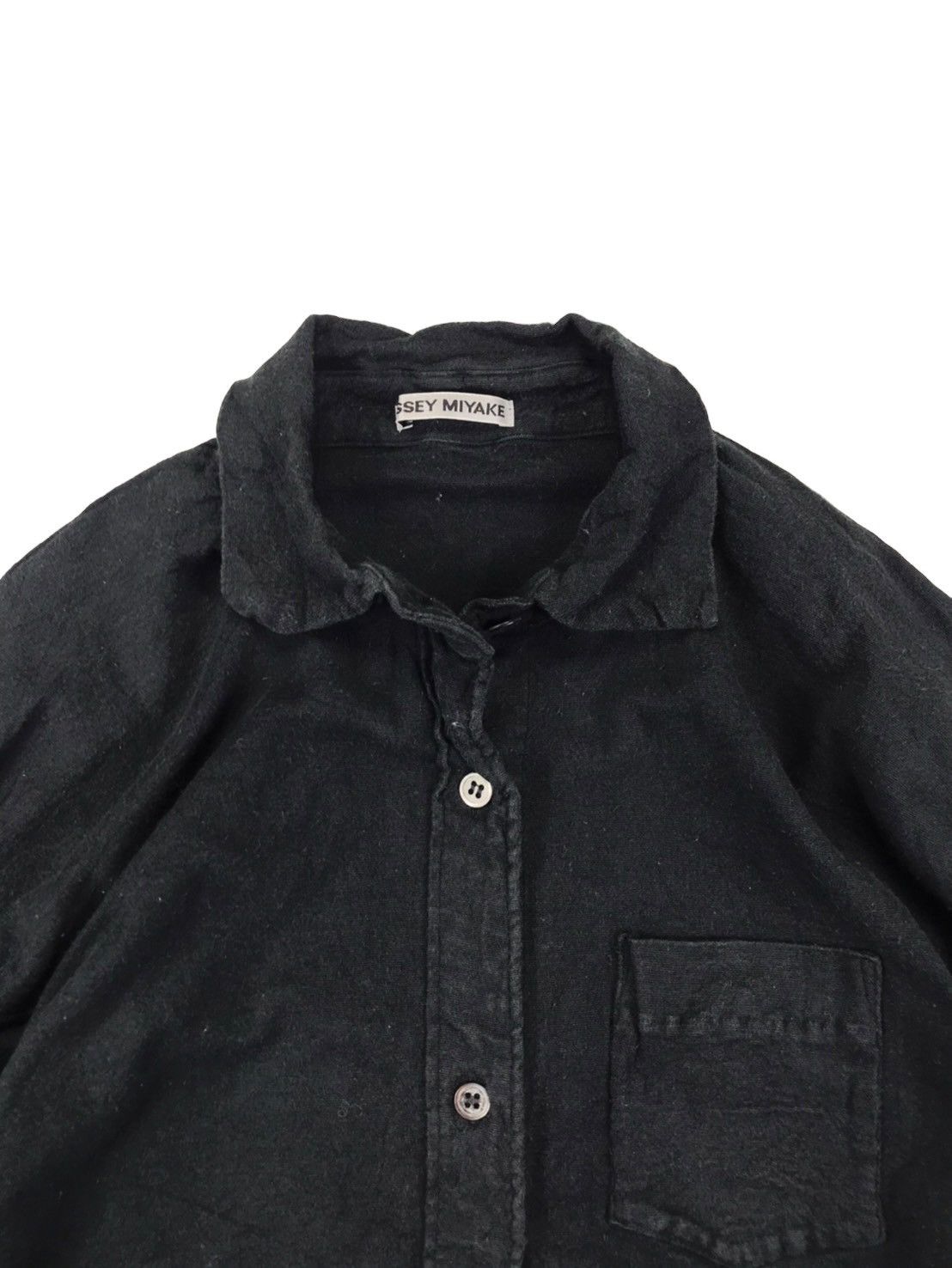 Issey Miyake Issey Miyake Black Shirt Size M / US 6-8 / IT 42-44 - 2 Thumbnail