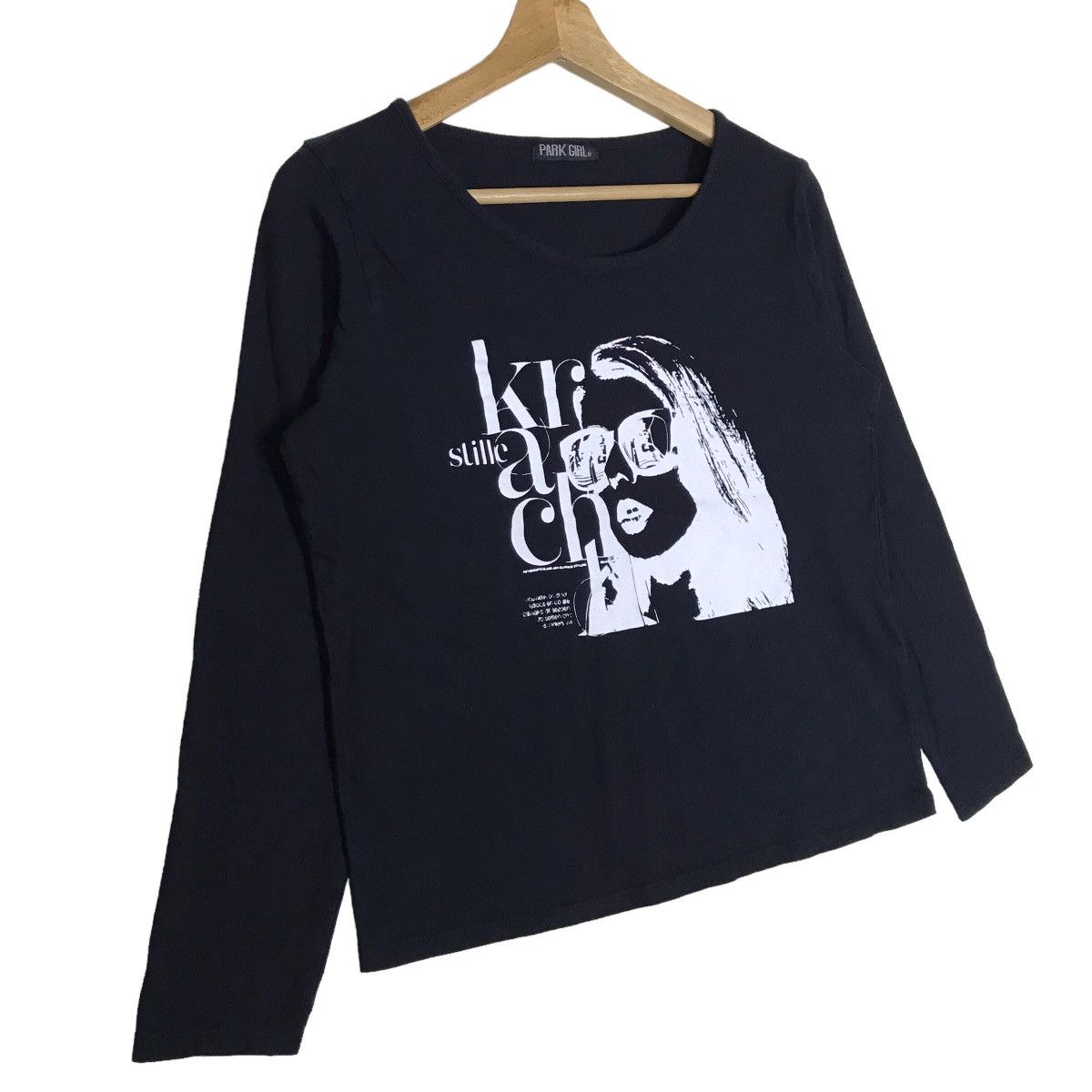 Japanese Brand Potrait Art Rockabilly Long Sleeve Shirt Size M / US 6-8 / IT 42-44 - 5 Thumbnail