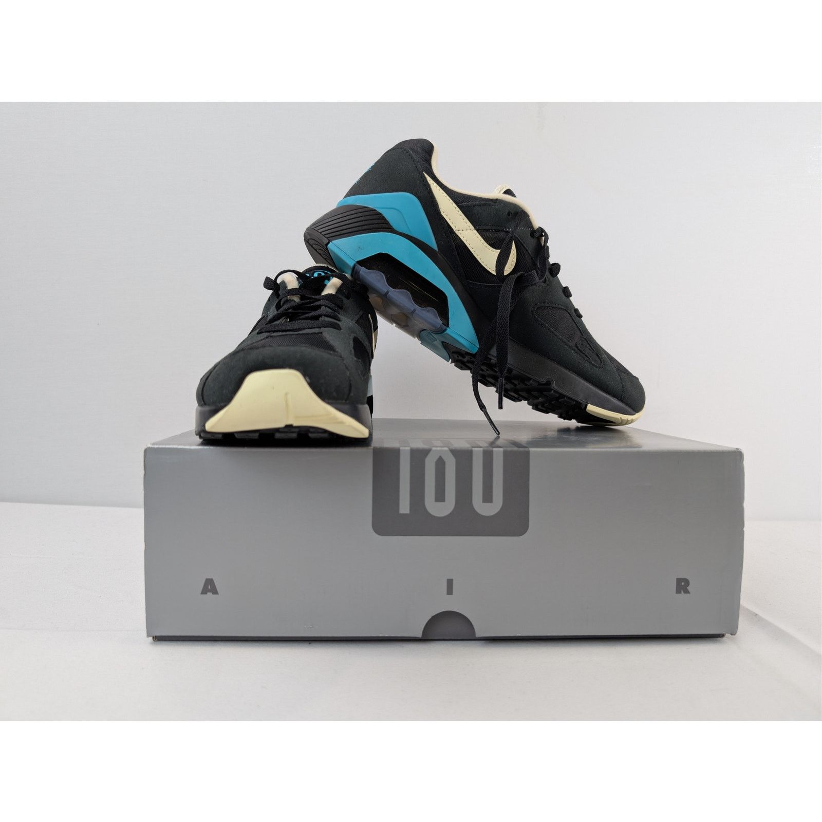 Nike o1rshd1 Nike Air 180 Dusty Cactus Sneakers in Black Size US 8.5 / EU 41-42 - 17 Thumbnail
