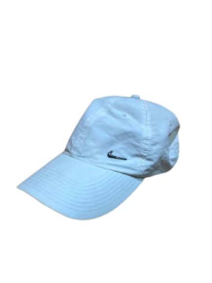 Nike Vintage Nike Y2K Logo White Cap Size ONE SIZE - 1 Thumbnail
