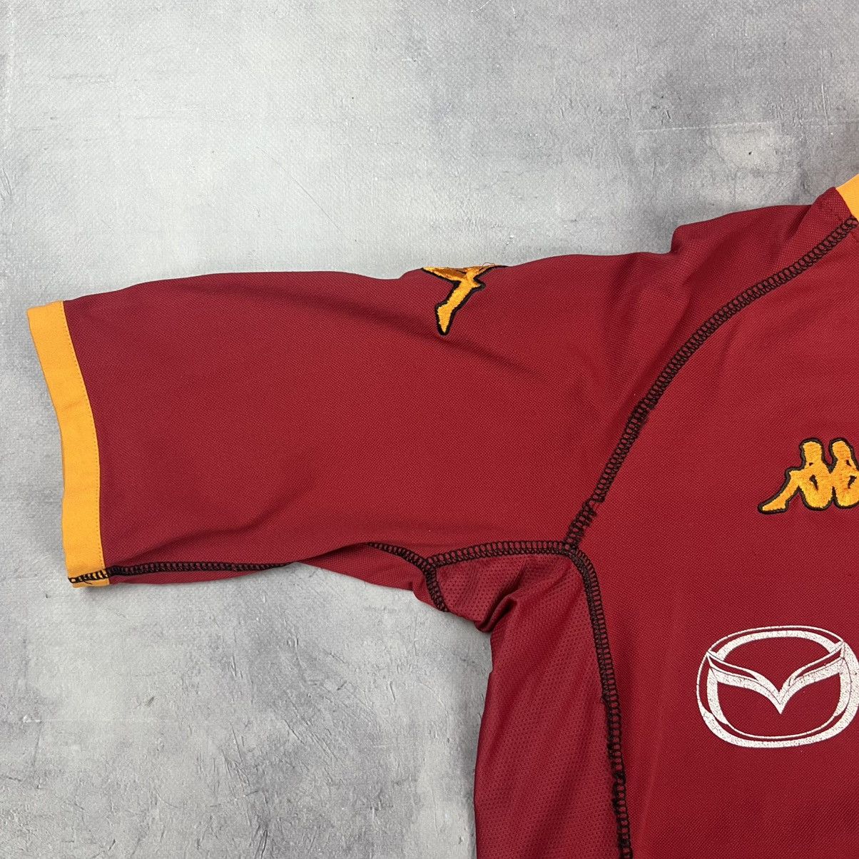 Kappa Rare! AS Roma Kappa Soccer Jersey Shirt Vintage 00s Size US L / EU 52-54 / 3 - 2 Thumbnail