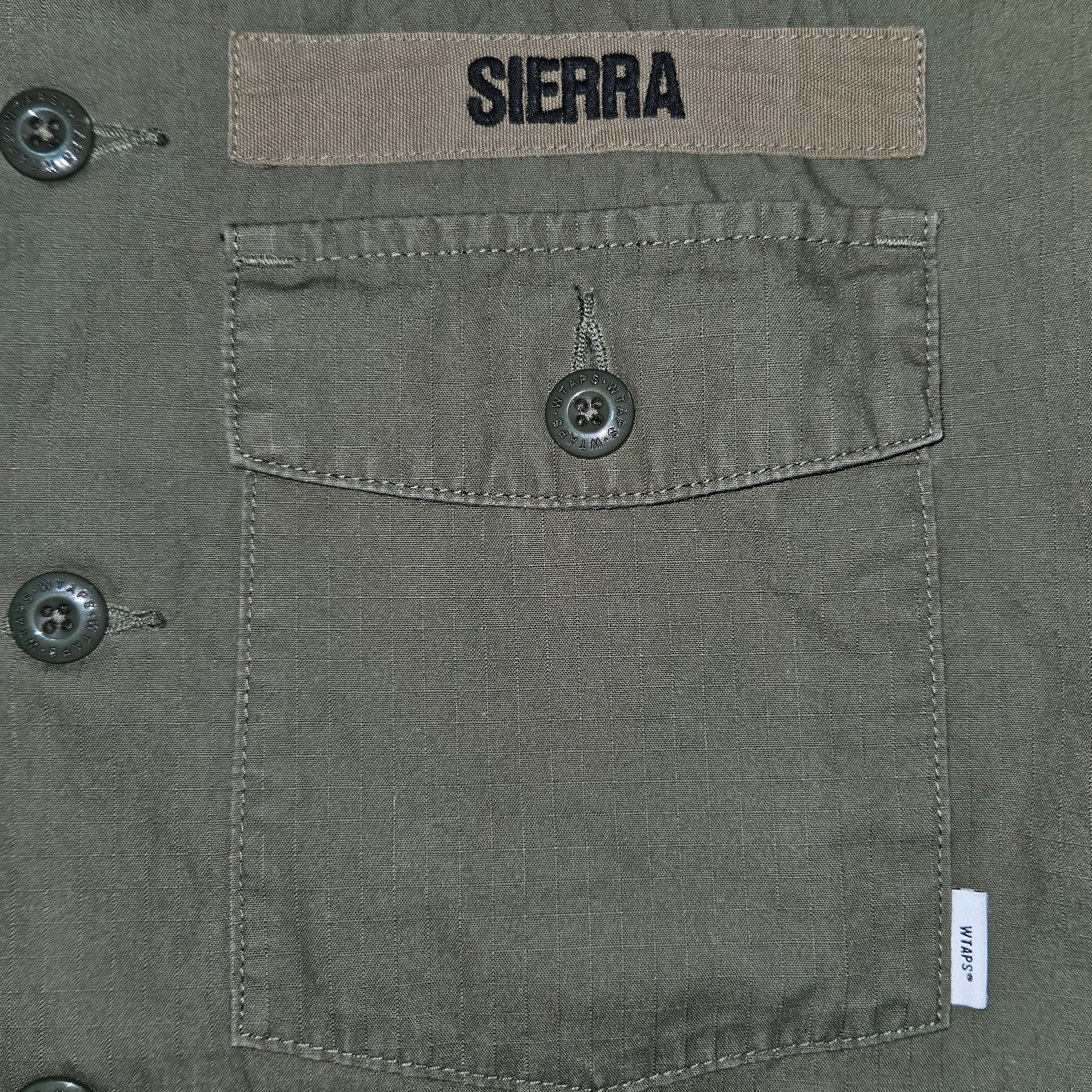 Wtaps WTAPS JAPAN BUDS LS RIPSTOP ARMY GREEN Size US S / EU 44-46 / 1 - 8 Thumbnail