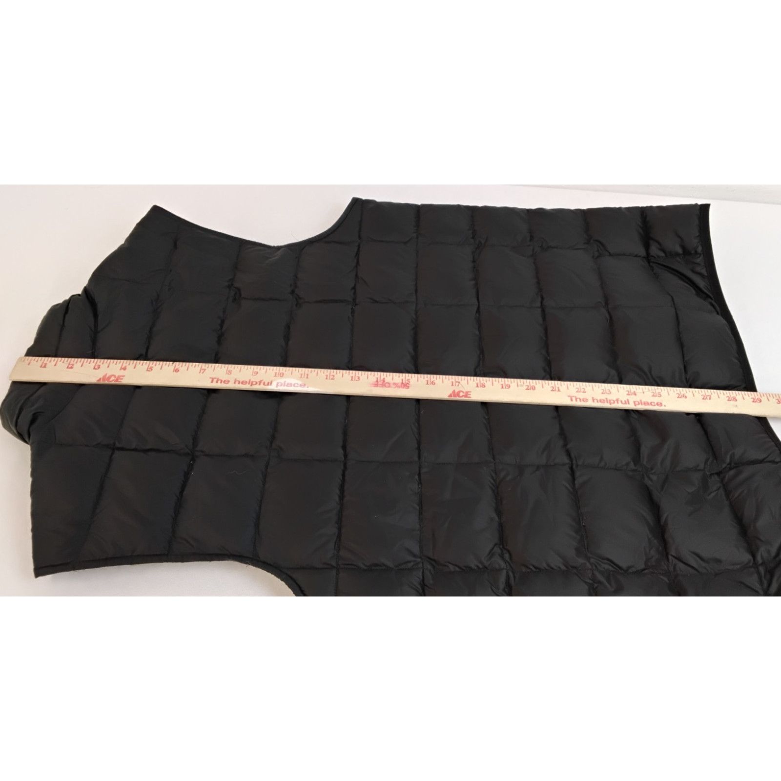Rei REI CO-OP Down Vest Men's Medium Black w/ Green Lining Size US M / EU 48-50 / 2 - 11 Thumbnail