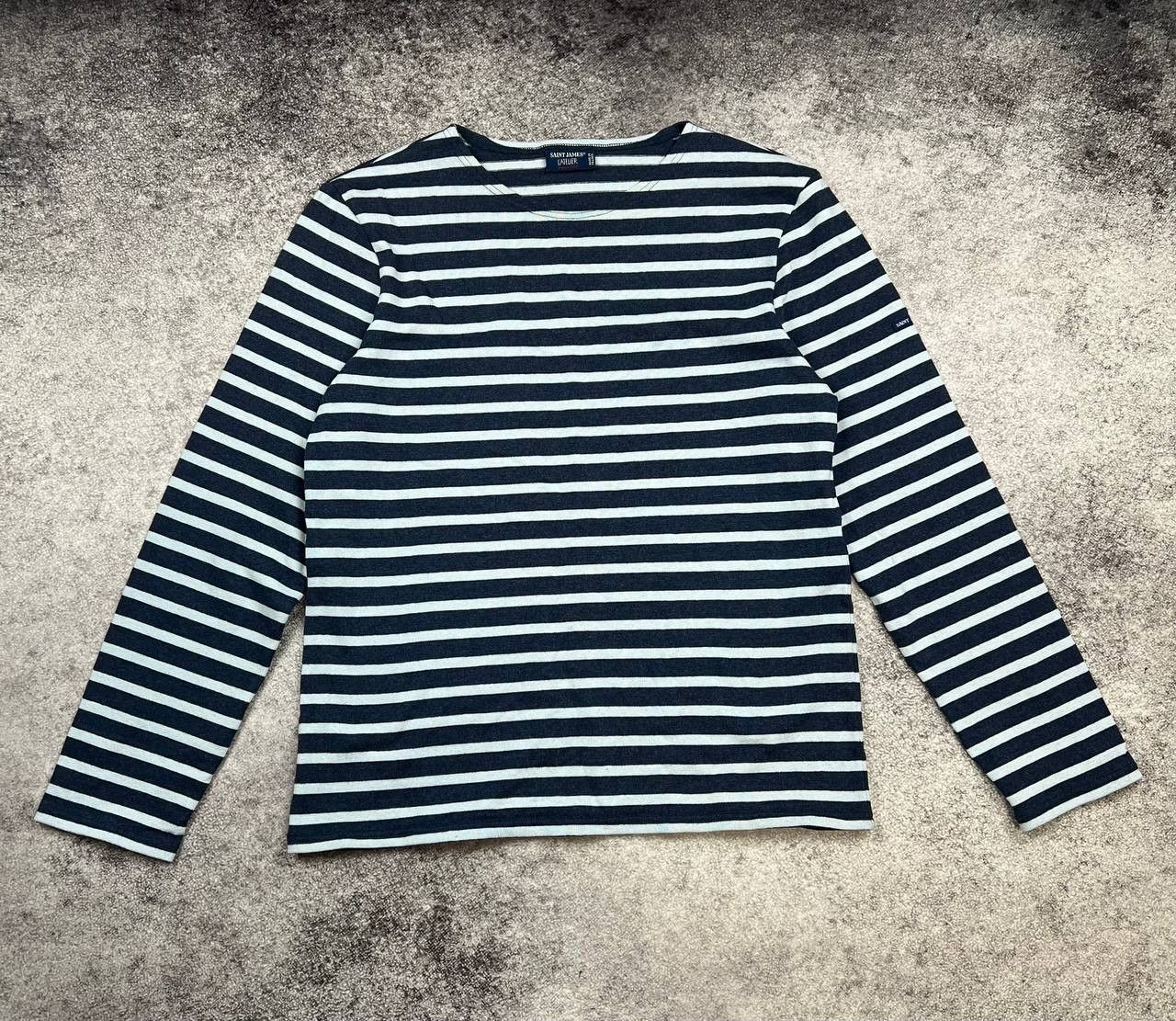 Saint James Saint James Asap Rocky Long Sleeve Stripes T-Shirt Size US L / EU 52-54 / 3 - 2 Thumbnail