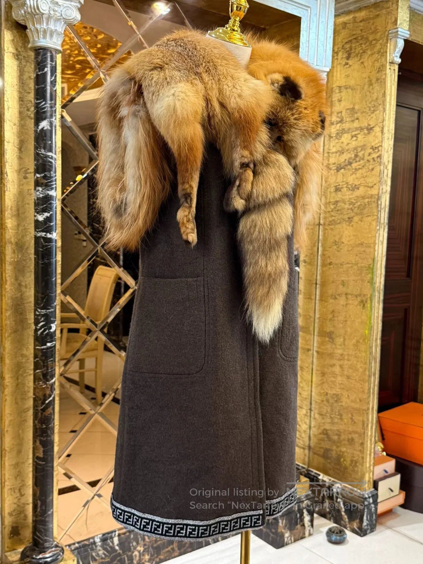 Fendi Fendi Fox Fur Wool Vest. Size US M / EU 48-50 / 2 - 6 Thumbnail