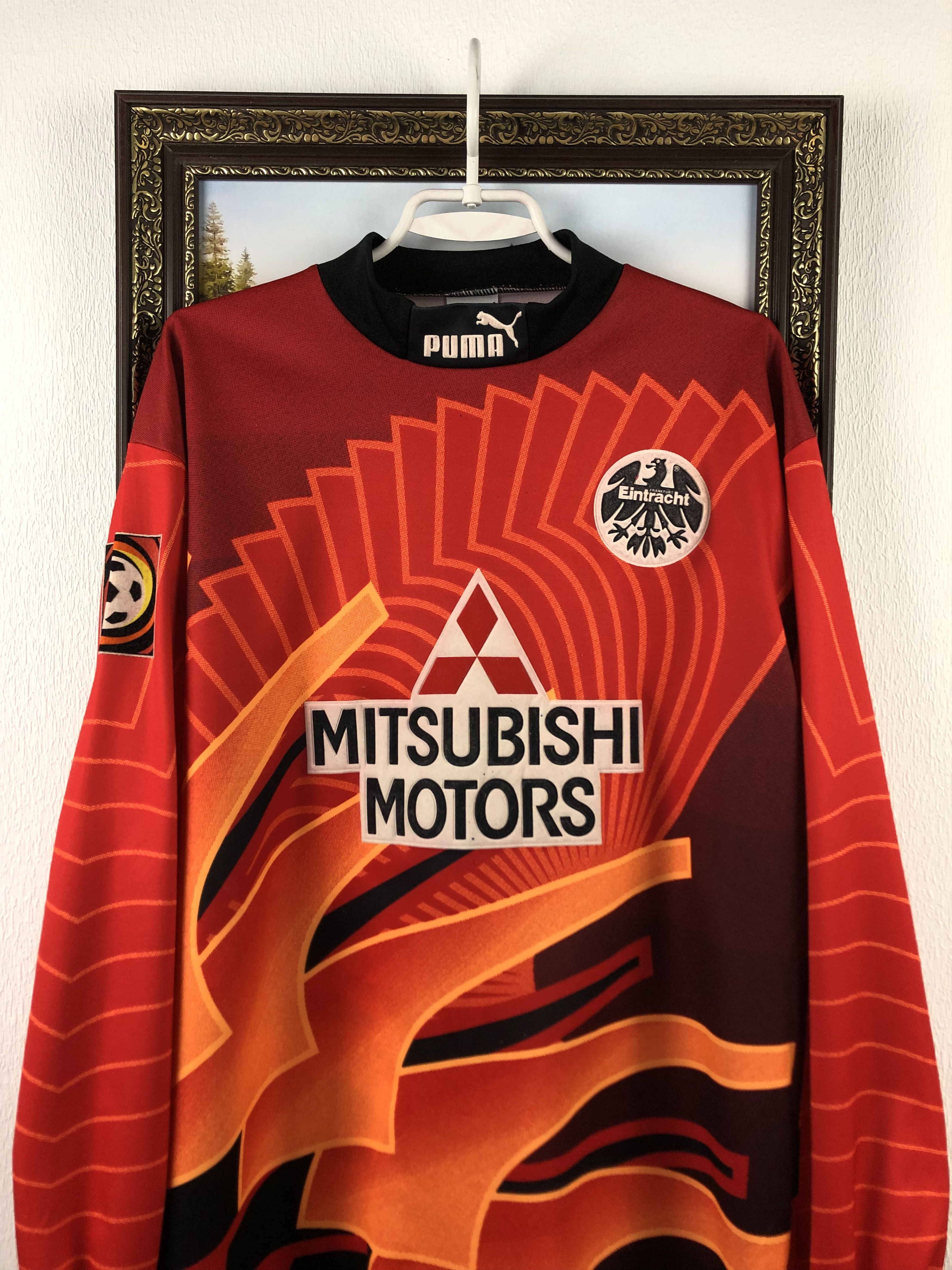 Puma Eintracht Frankfurt Goalkeeper shirt 1995 Soccer Jersey Size US M / EU 48-50 / 2 - 2 Thumbnail