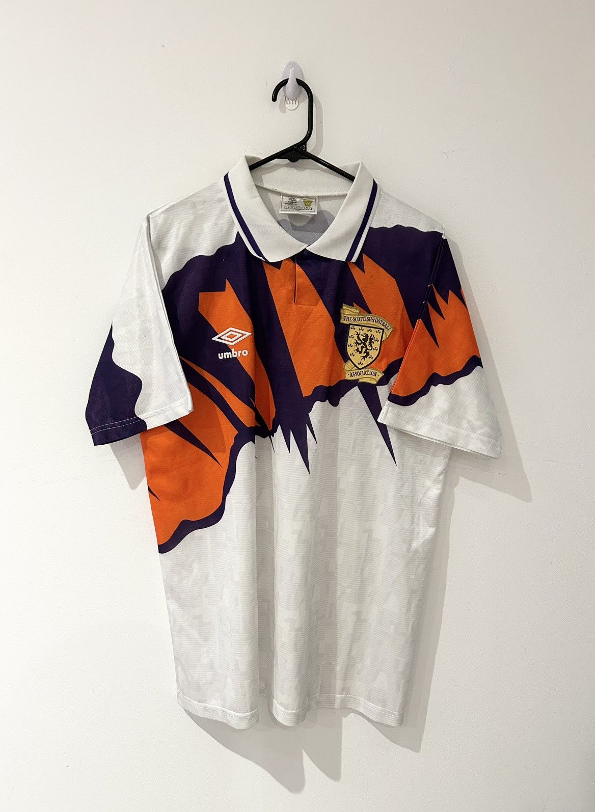 Umbro × Vintage Scotland 1992 away jersey Size US XL / EU 56 / 4 - 1 Thumbnail