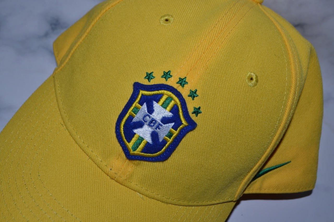 Nike Nike Brasil Soccer Football Legacy Baseball Cap Hat Brazil Size ONE SIZE - 4 Thumbnail