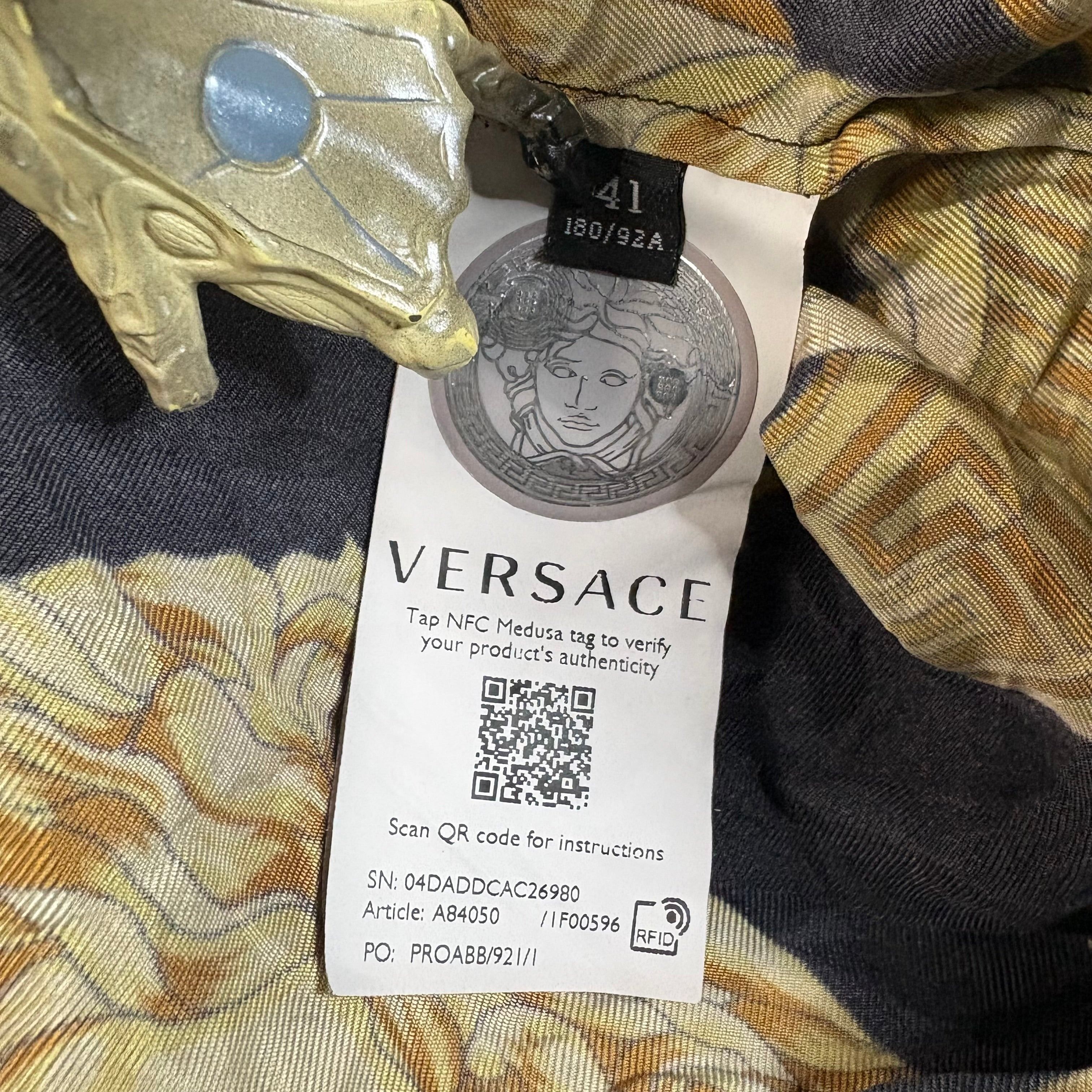Versace Versace Medusa Head Button Up Size Large Size US L / EU 52-54 / 3 - 3 Thumbnail
