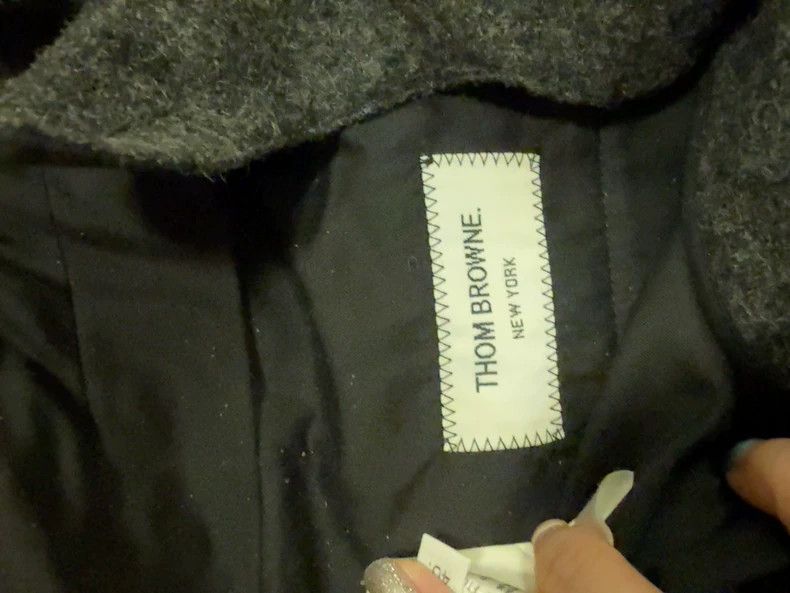 Thom Browne Thom Browne Gray wool trousers Size US 40 / EU 56 - 6 Thumbnail