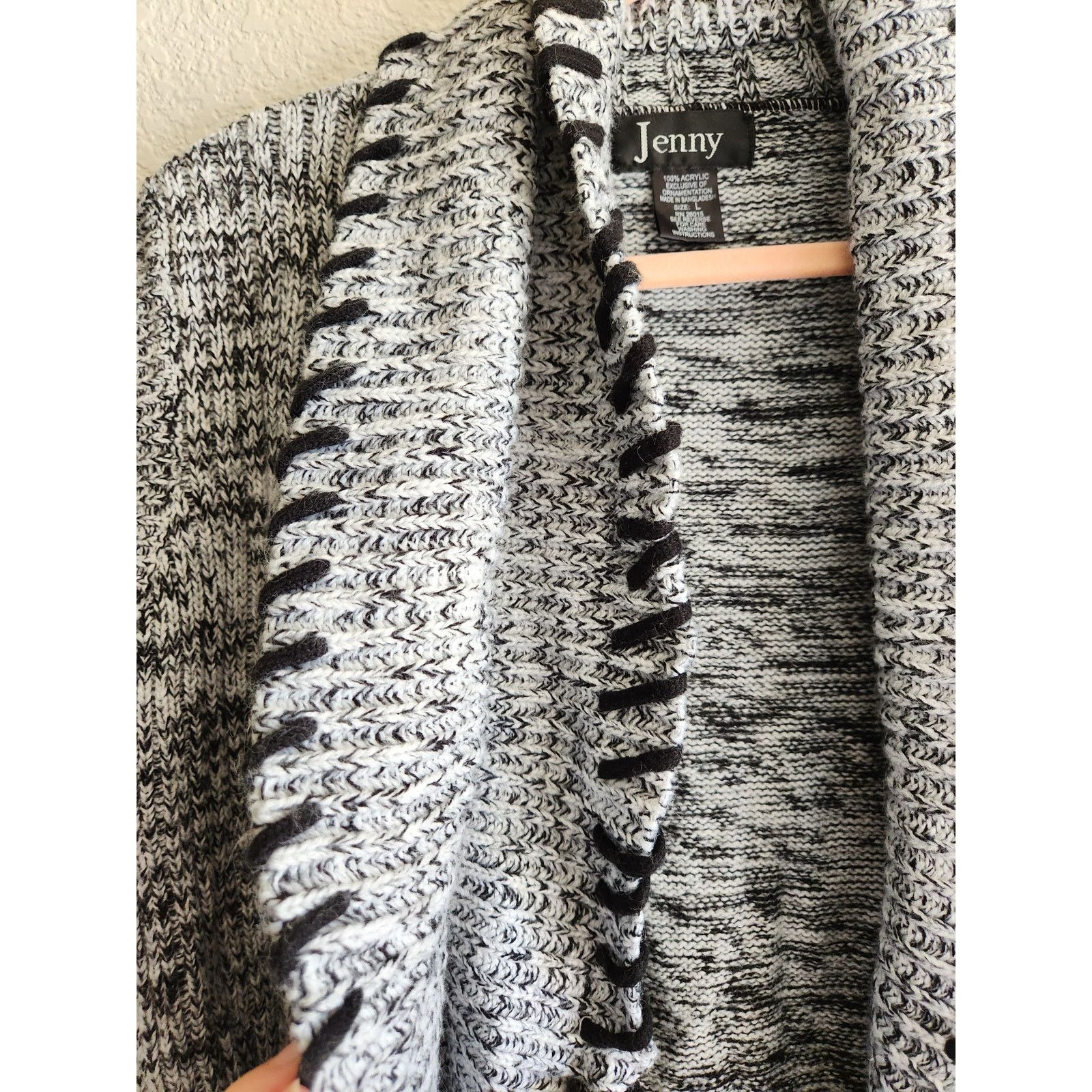 Other Jenny Women's Sleeveless Shrug Cardigan LG Size L / US 10 / IT 46 - 5 Thumbnail
