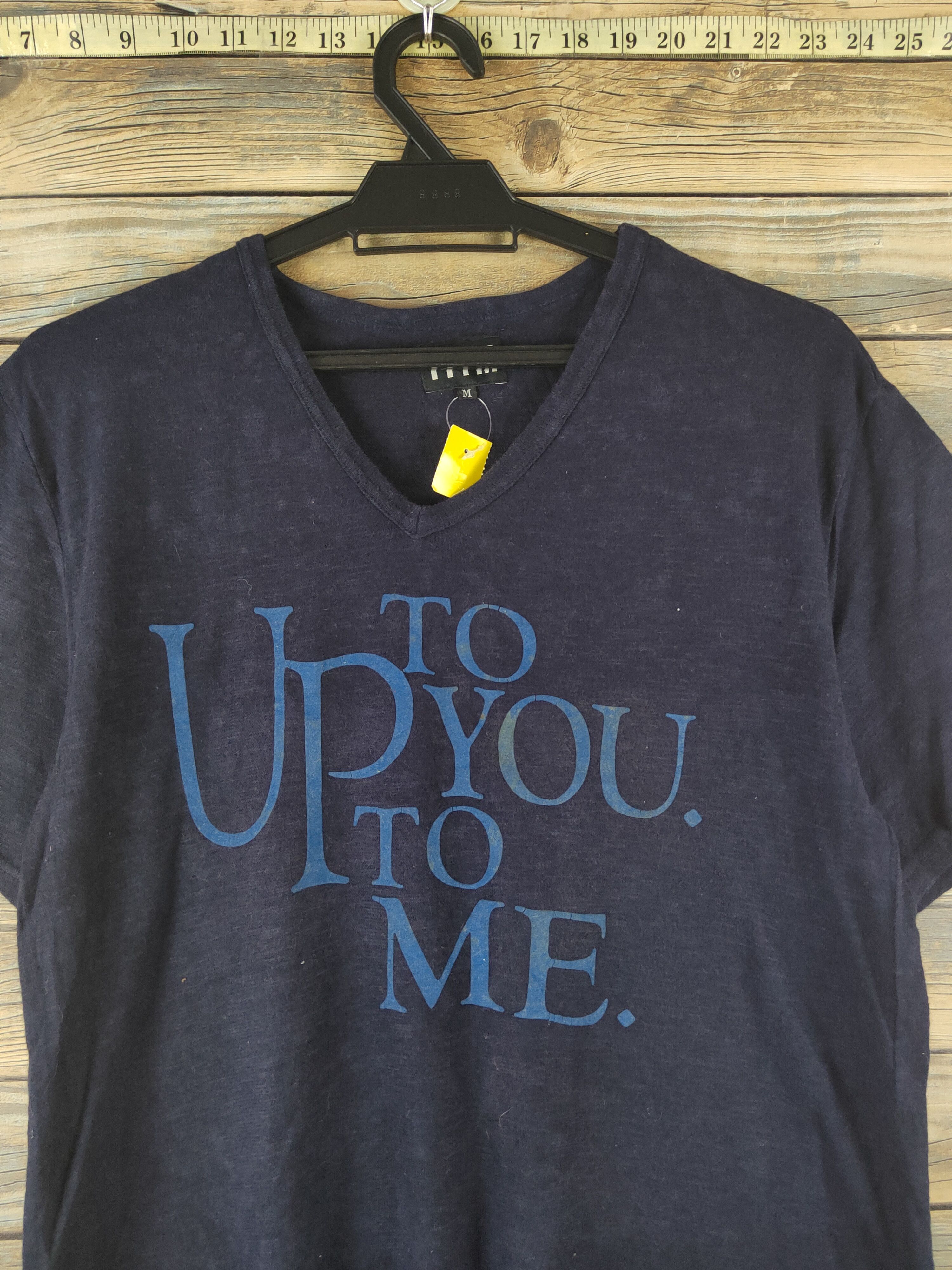 Japanese Brand DL PPFM Navy Short Sleeve T-shirt #2770 Size M / US 6-8 / IT 42-44 - 2 Thumbnail